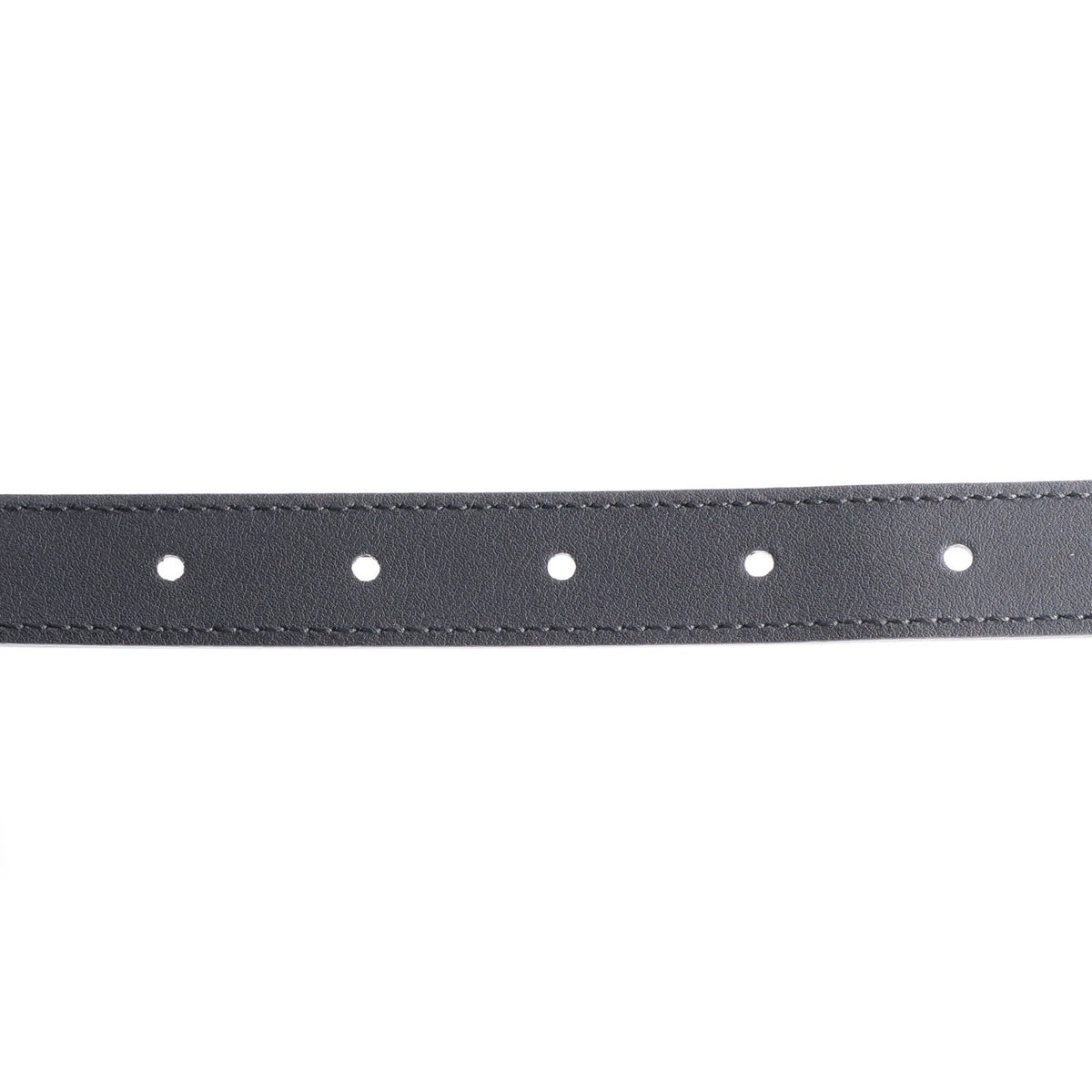 Plutone Calfskin Palladium Double G 20mm Belt 85 34 Black