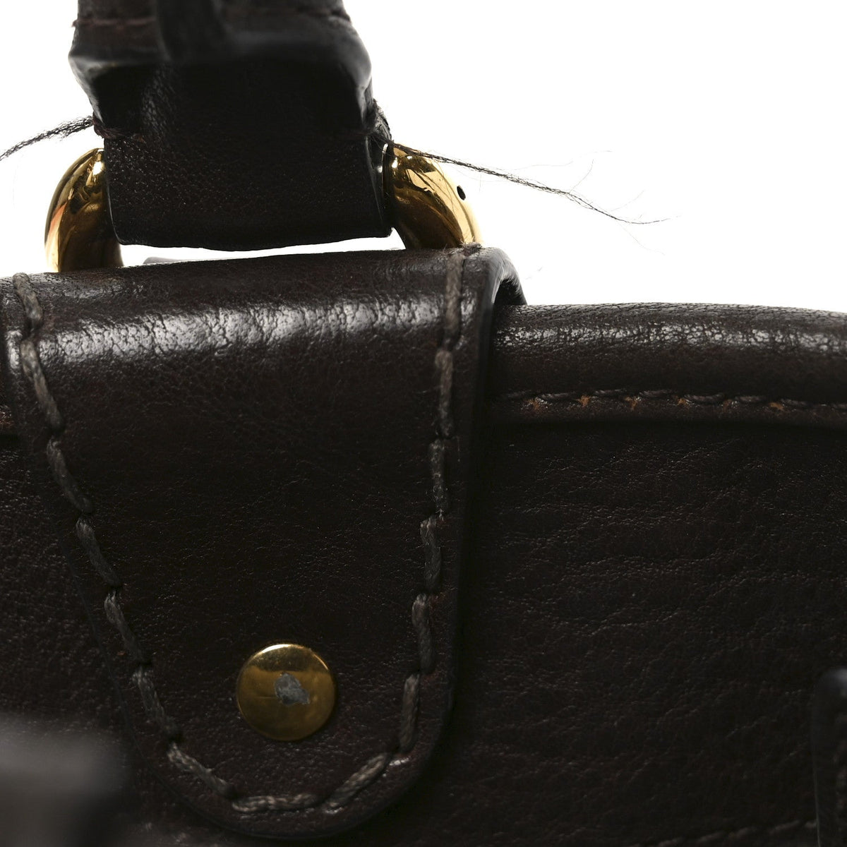 Monogram Medium GG Running Tote Dark Brown