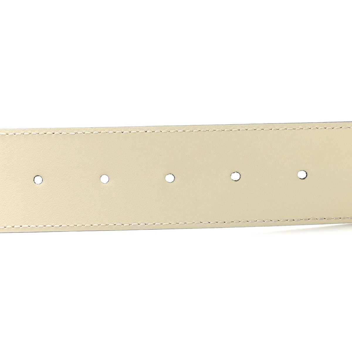 Calfskin Double G 40mm Belt 90 36 Mystic White