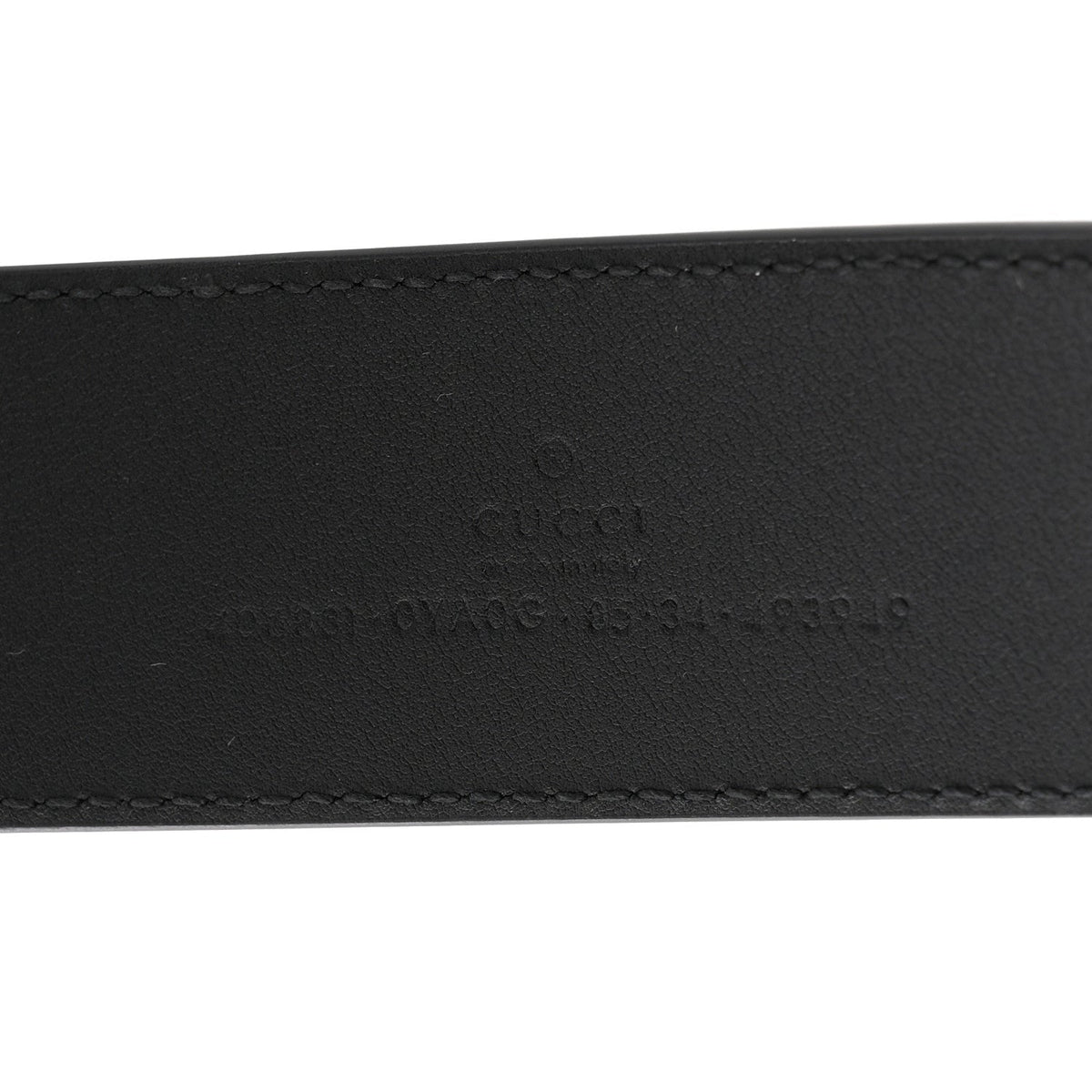 Calfskin Double G 40mm Belt 85 34 Black