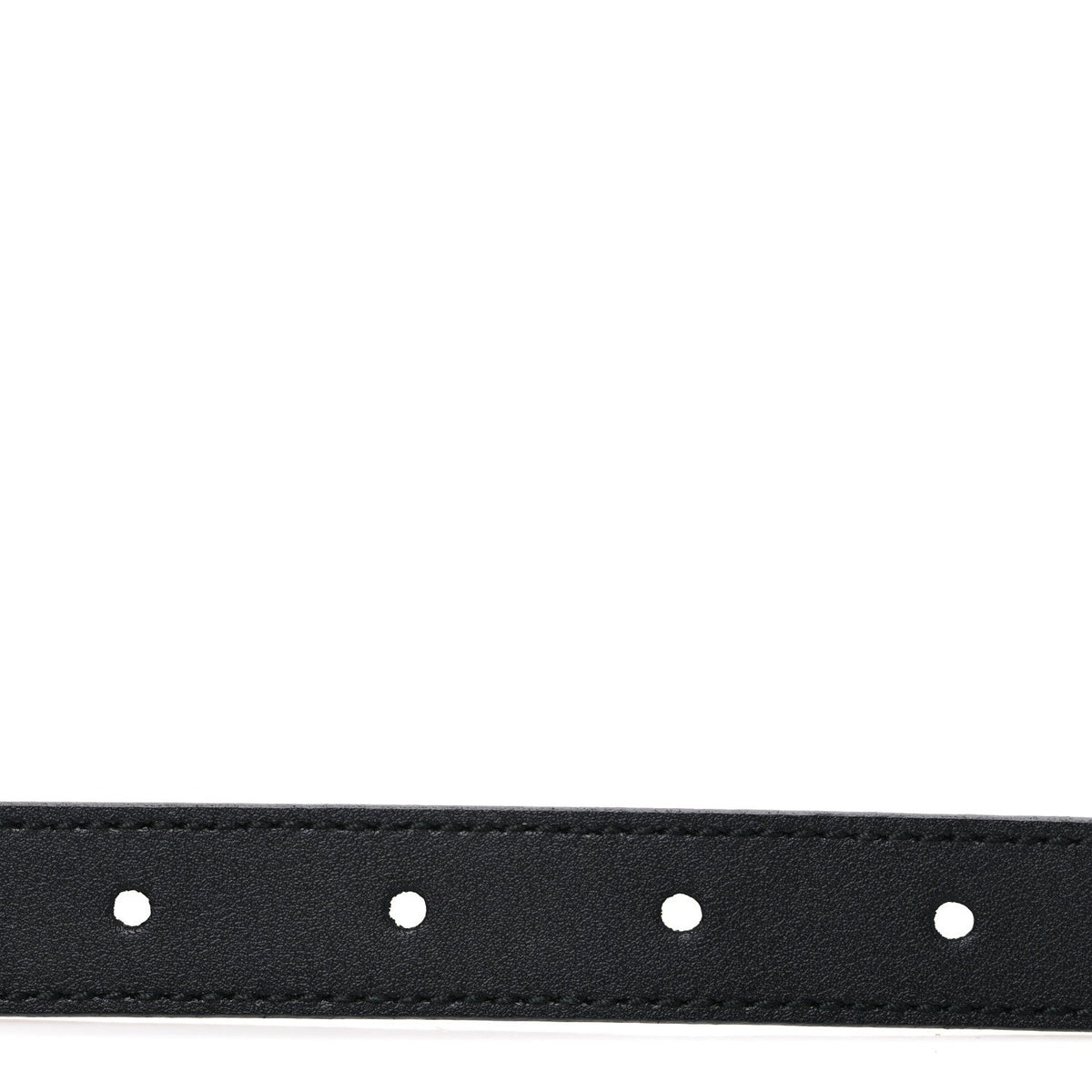 Calfskin Double G 20mm Belt 80 32 Black