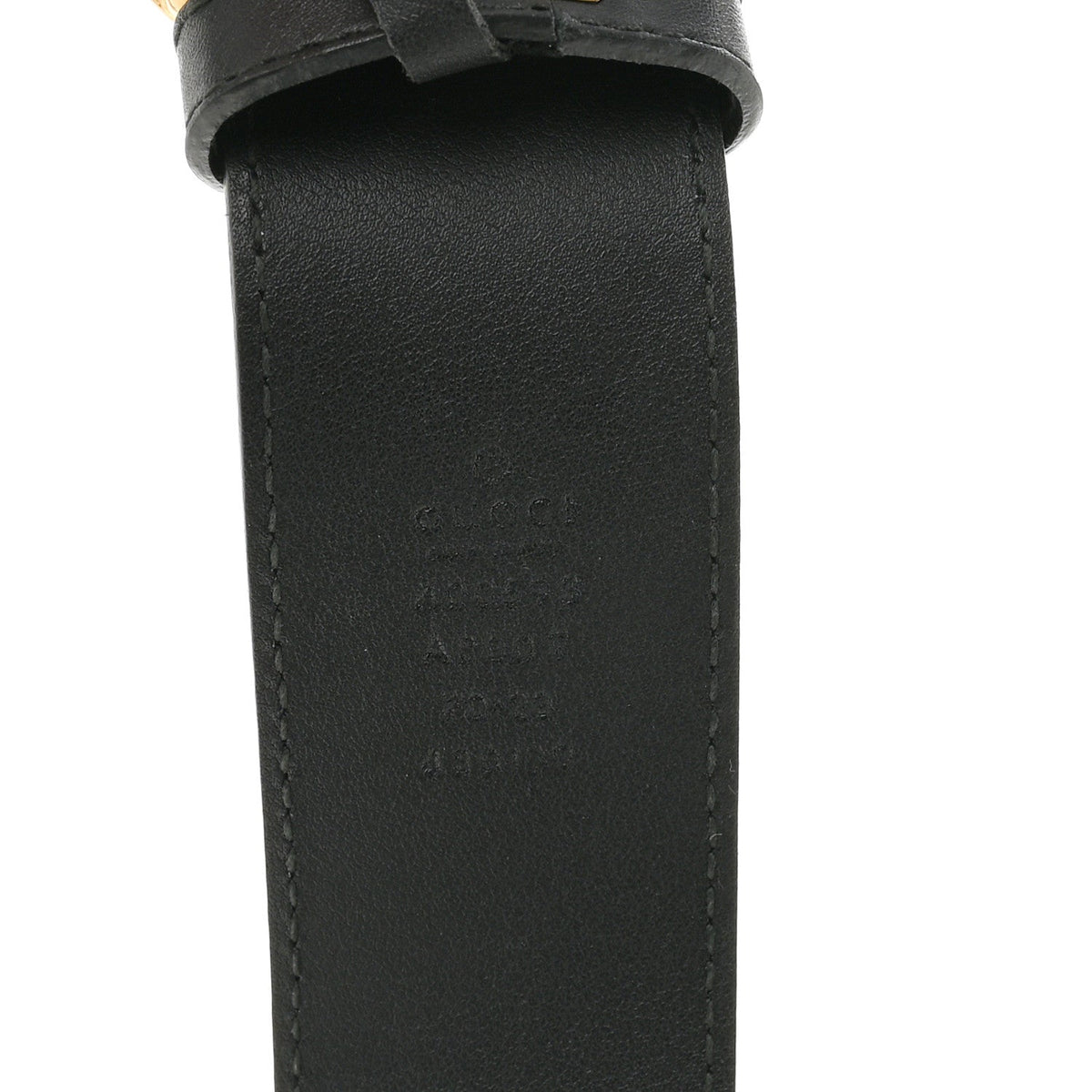Calfskin Double G 40mm Belt 70 28 Black
