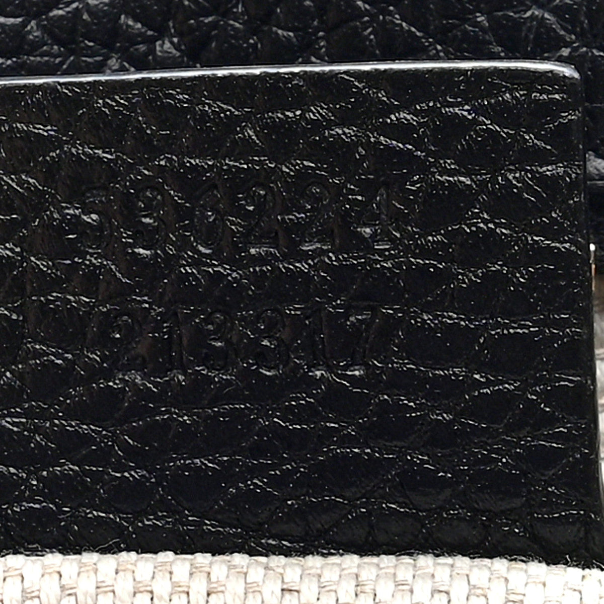 Pebbled Calfskin Medium Soho Flap Crossbody Black