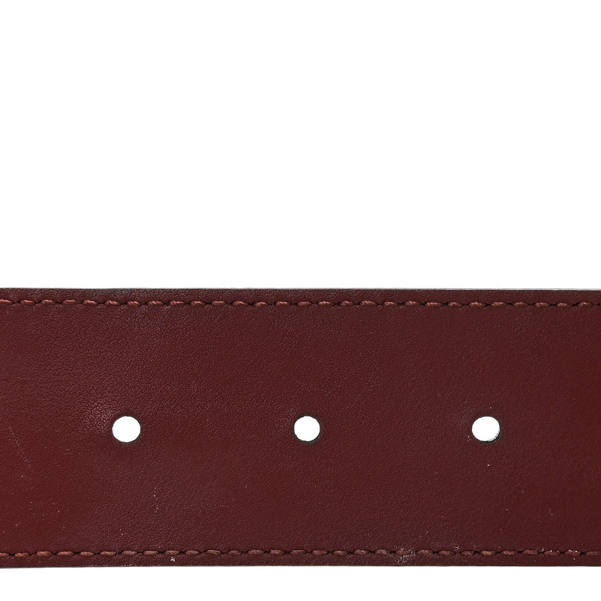 Calfskin Crystal Double G 40mm Belt 95 38 Vintage Bordeaux