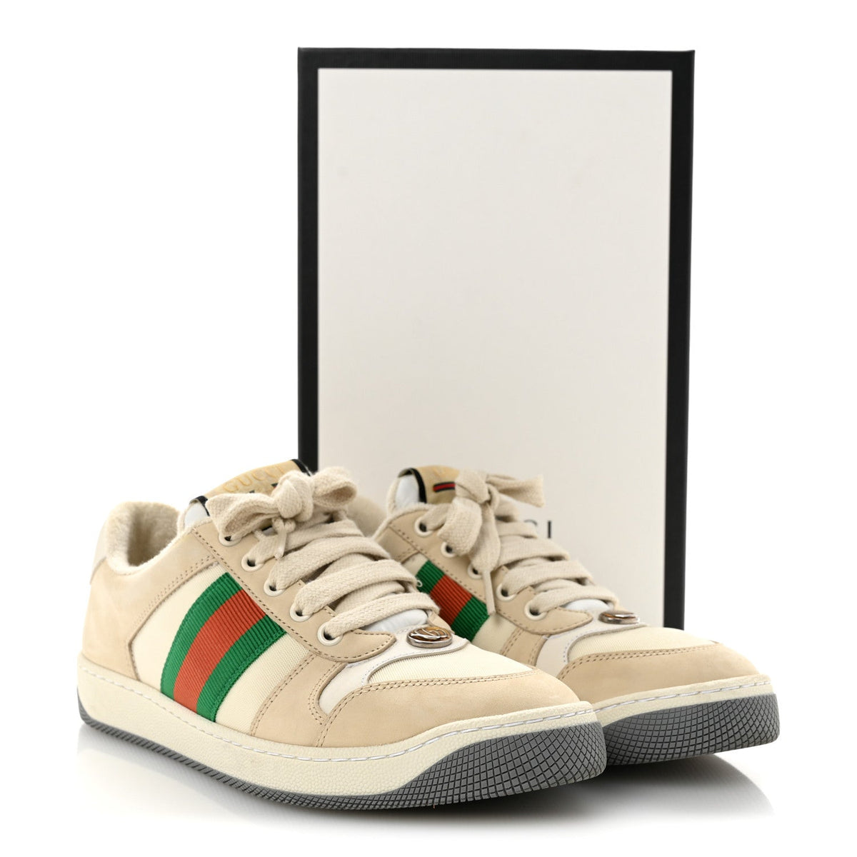 Nylon Nubuck Web Womens Screener Sneakers 37 Mystic White Dusty Milk