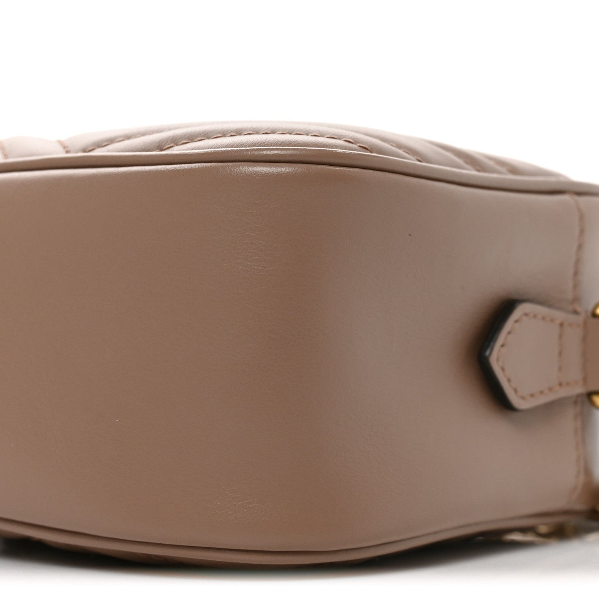 Calfskin Matelasse Small GG Marmont Chain Shoulder Bag Porcelain Rose