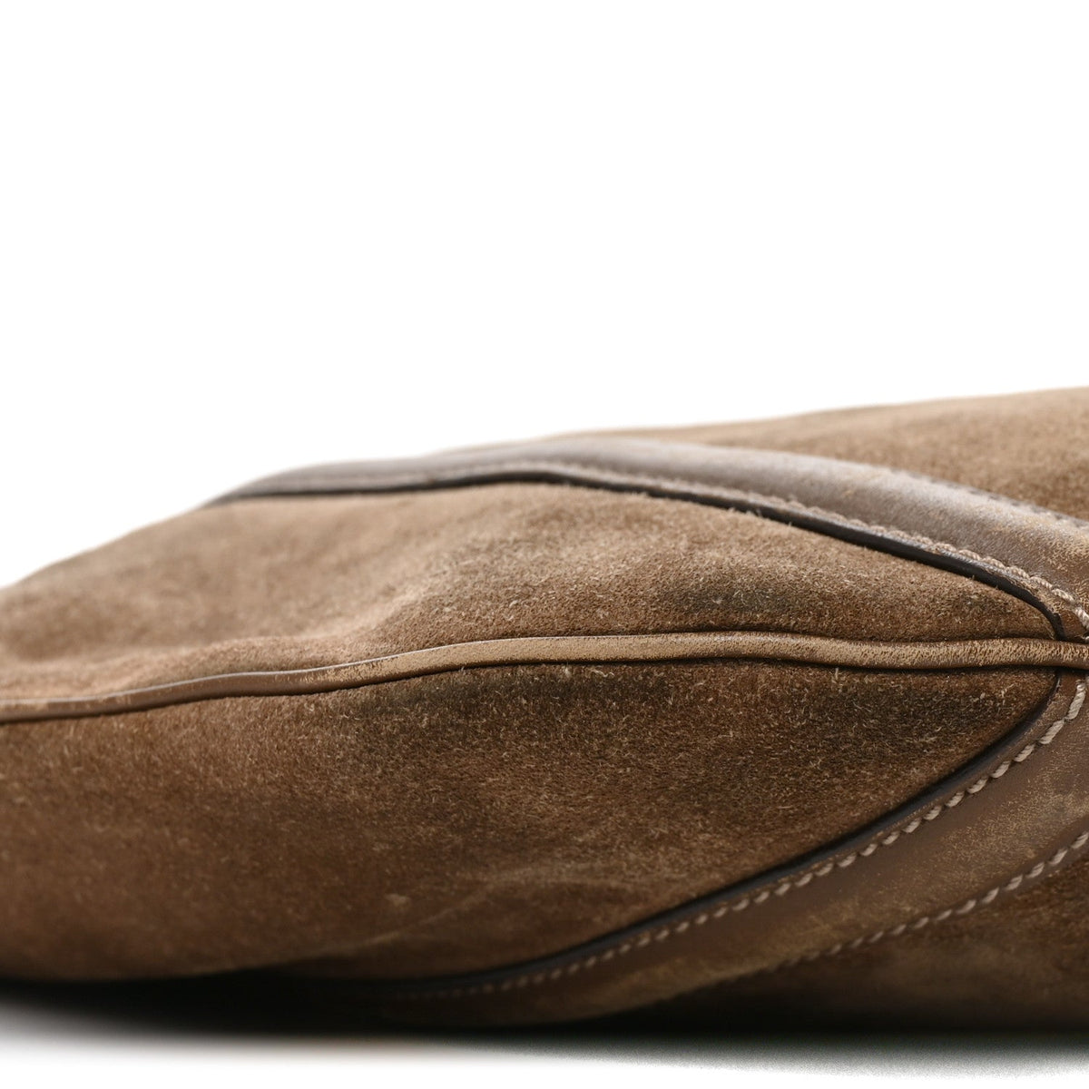 Suede Medium Britt Tote Brown