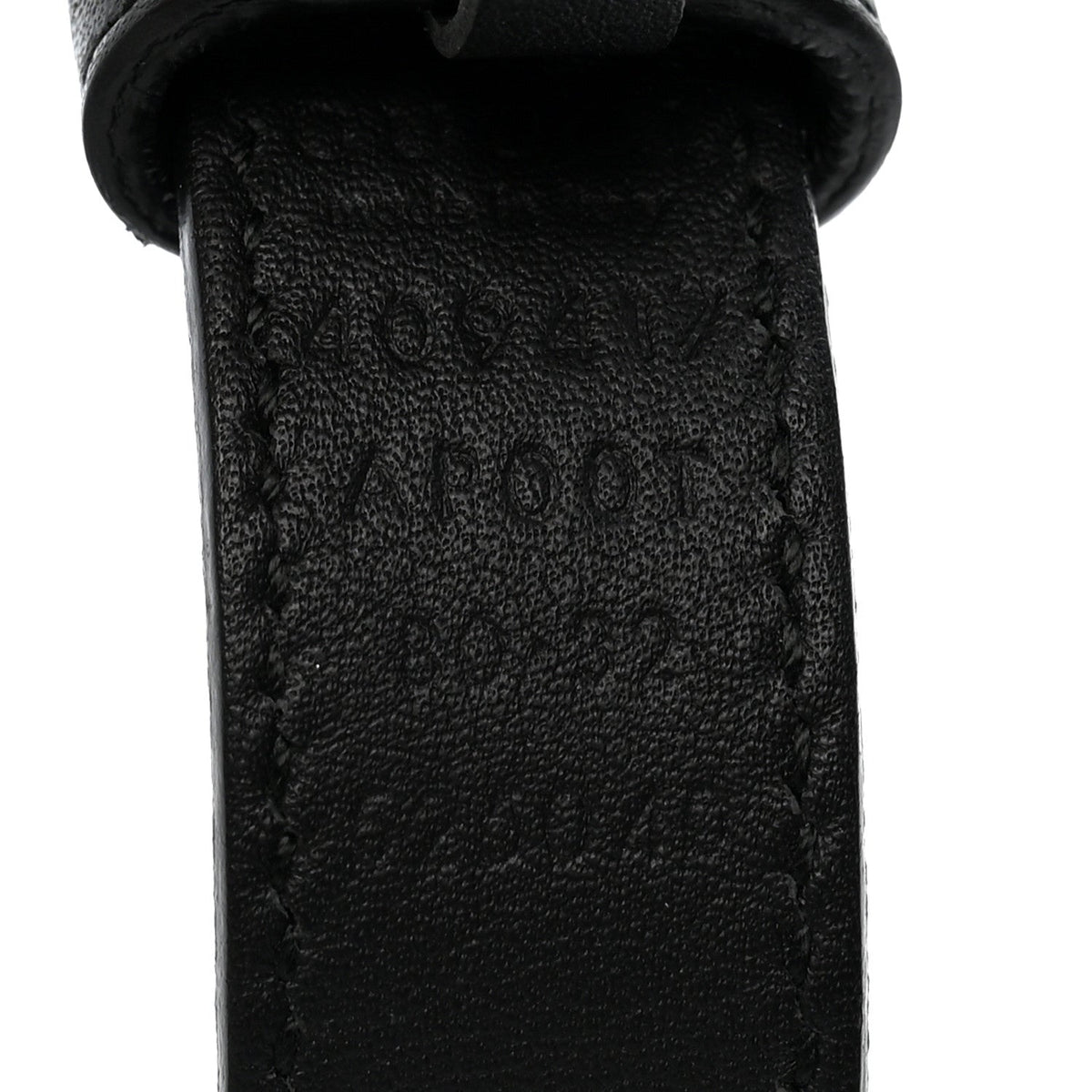 Calfskin Double G 20mm Belt 80 32 Black