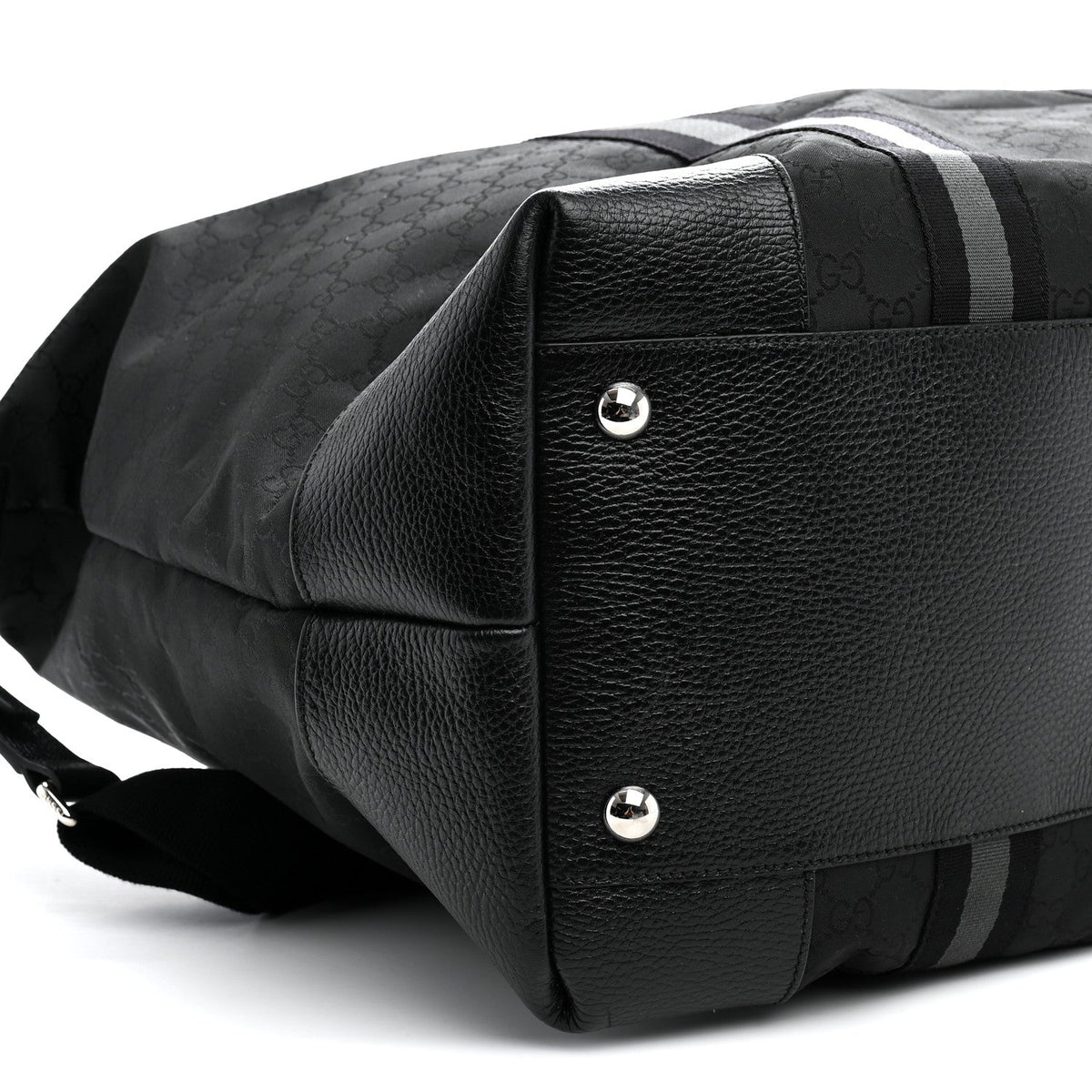 Nylon Monogram XL Duffle Bag Black