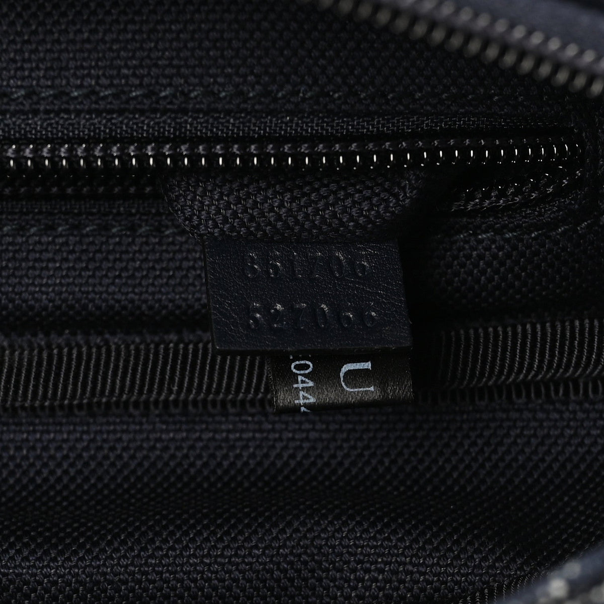 Canvas Monogram Camouflage Belt Bag Black