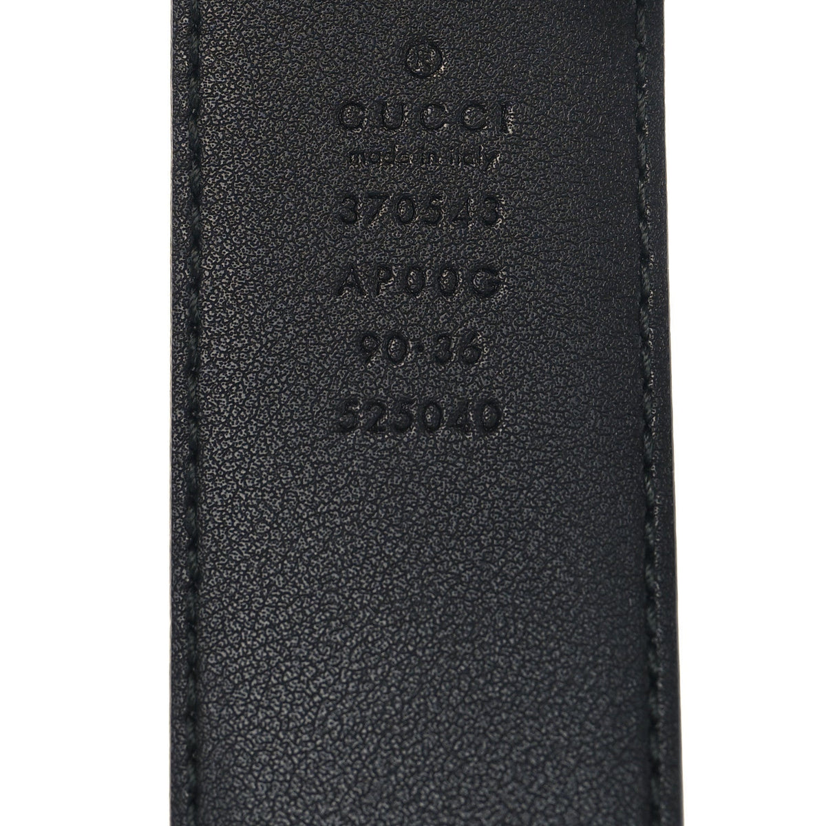 Calfskin Interlocking G 37mm Belt 90 36 Black