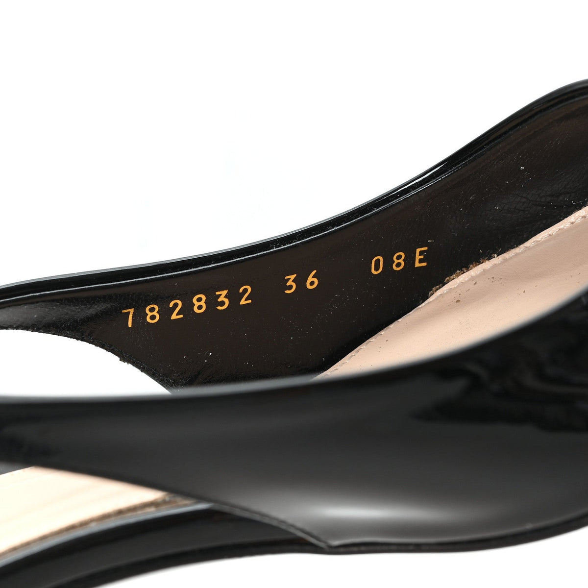 Patent Signoria 35mm Slingback Pumps 36 Black