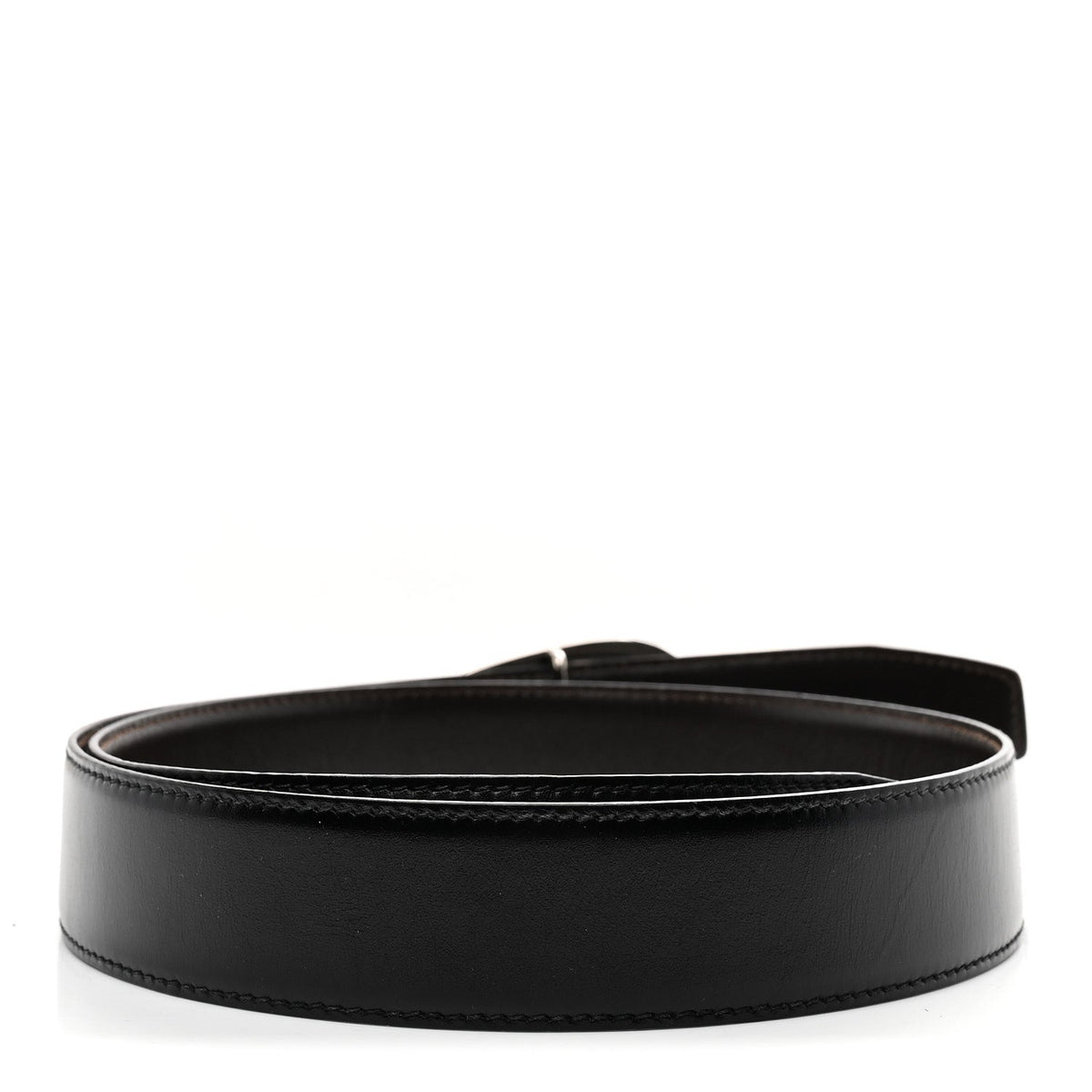 Calfskin G Logo Belt 80 32 Black