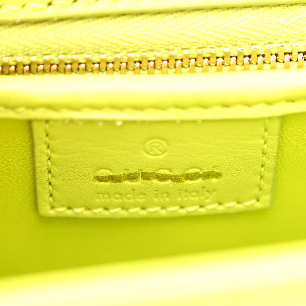 Calfskin Medium Bamboo Diva  Green