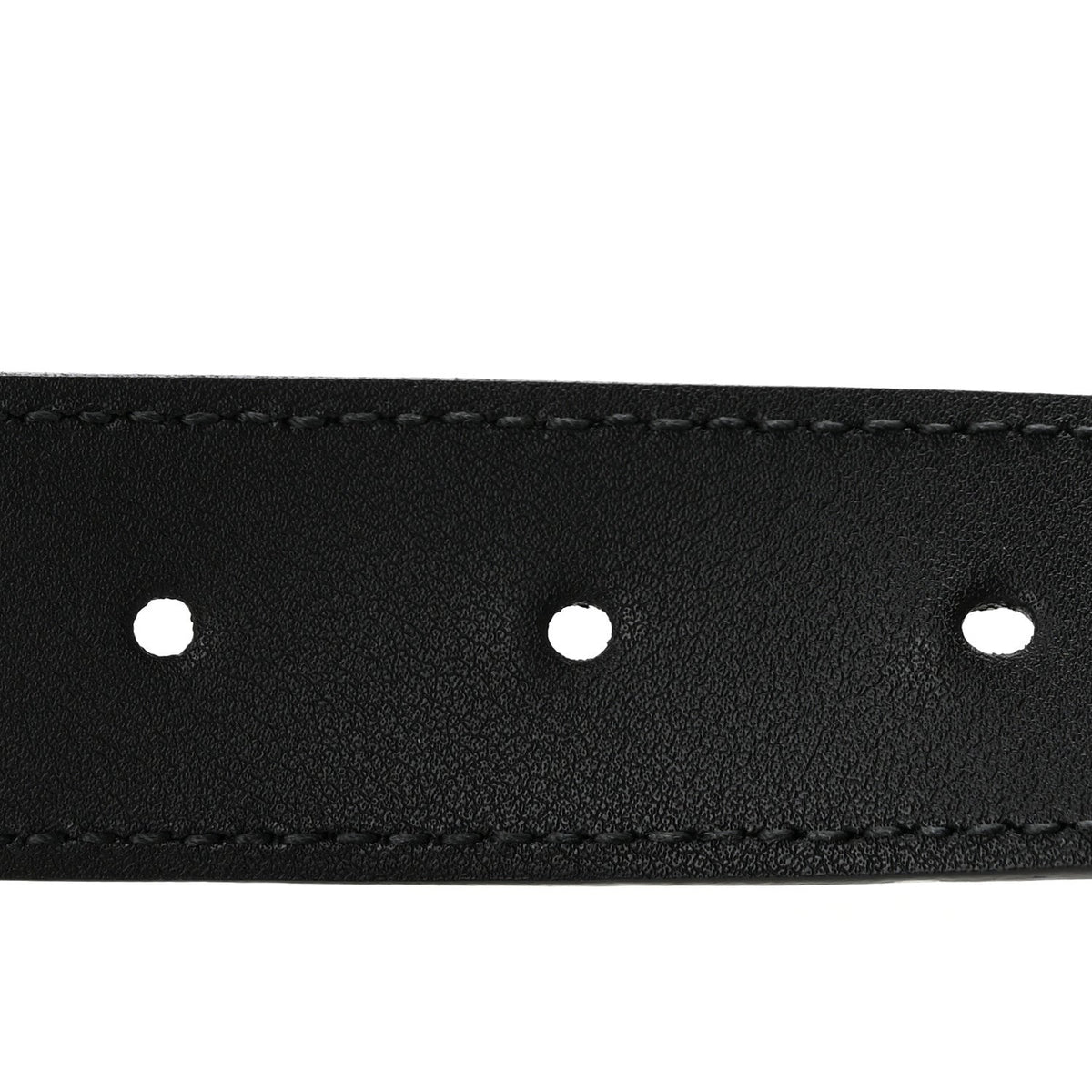 Calfskin Double GG 30mm Belt 75 30 Black
