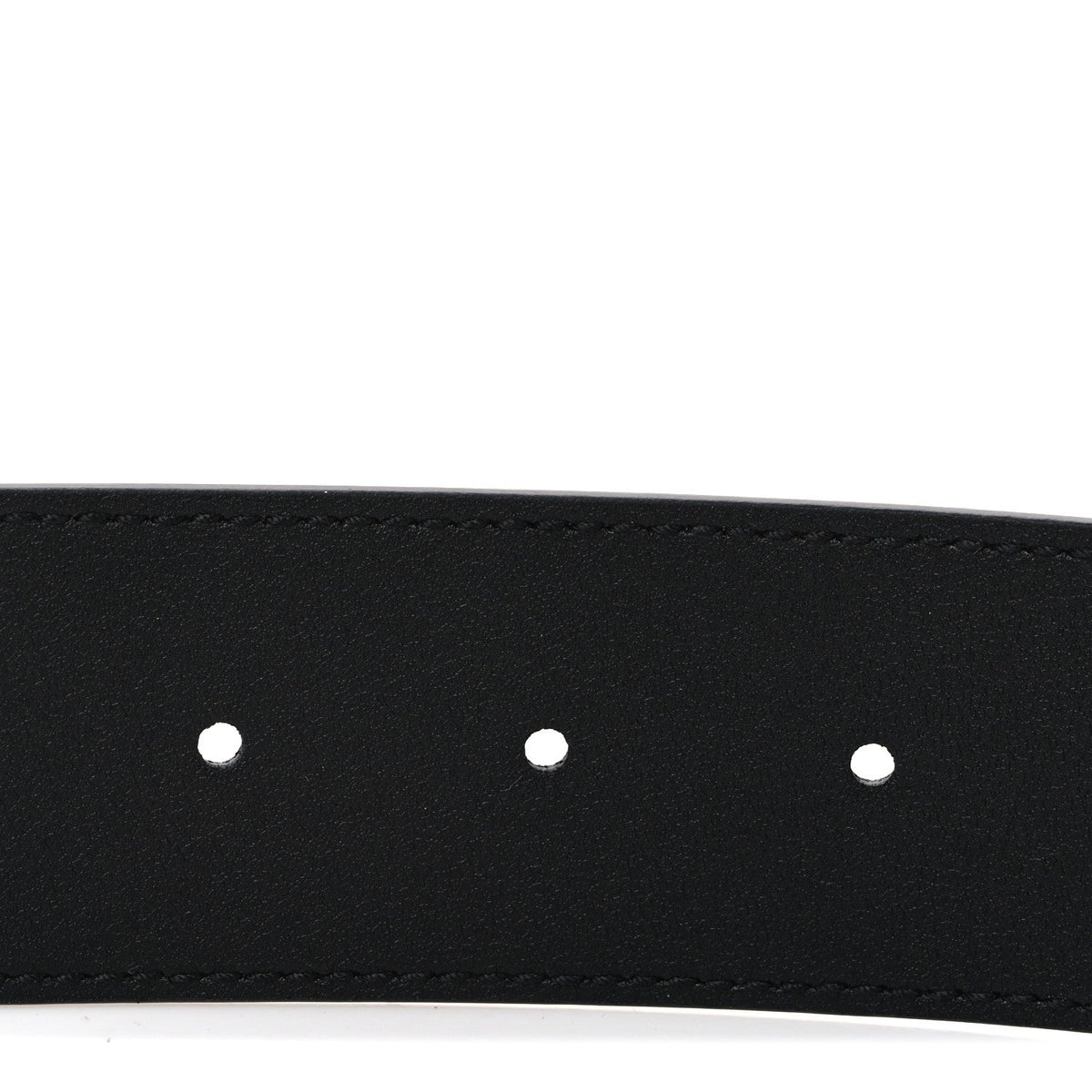 GG Supreme Monogram Matte Plutone Calfskin Double G 40mm Belt 75 30 Beige Ebony Black