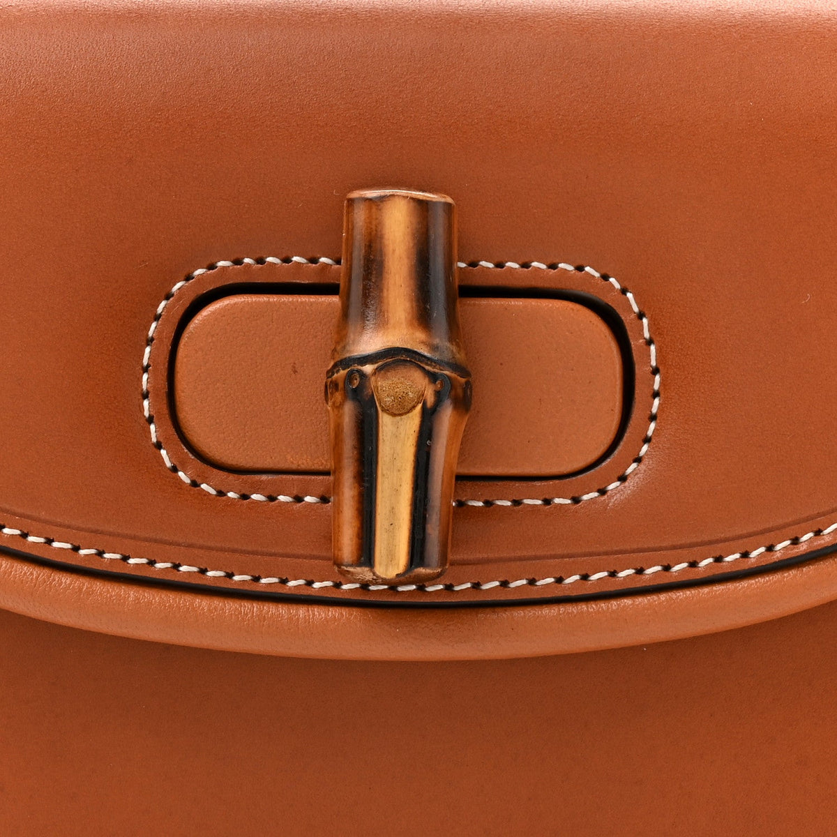 Calfskin Bamboo Mini 1947 Belt Bag 80 30  Brown