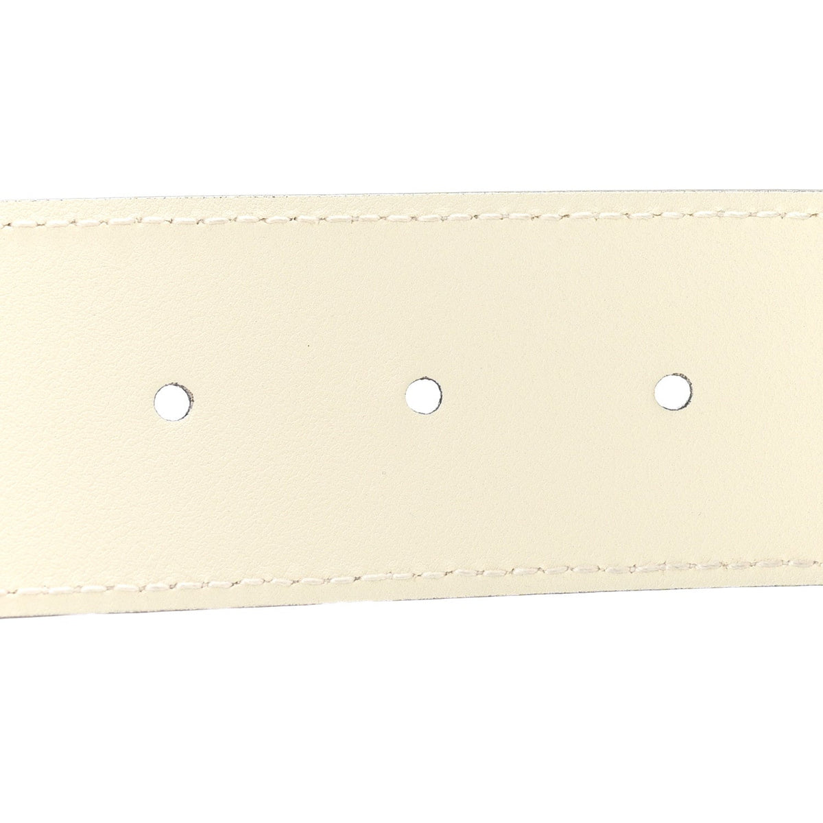 Calfskin Double G 40mm Belt 80 32 Mystic White