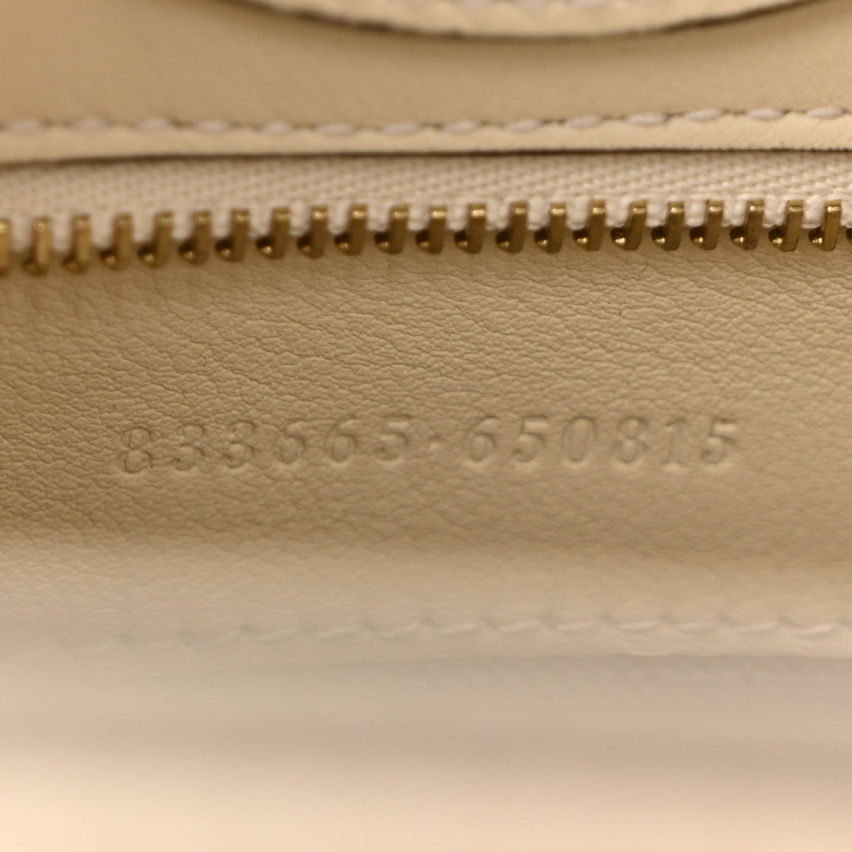 Arabella Calfskin Horsebit 73 Mini Bucket Bag White