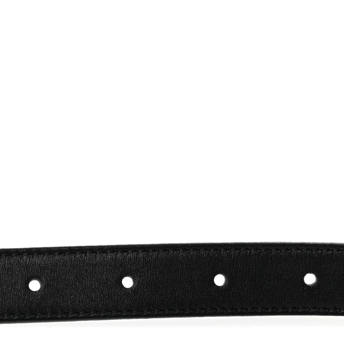 Calfskin Double G 20mm Belt 80 32 Black