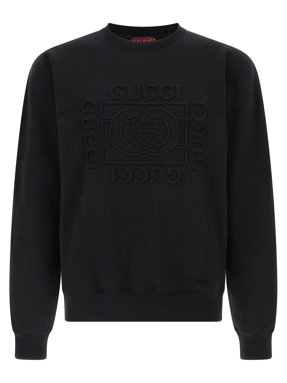 Gucci Incrocio GG Sweatshirt — Black