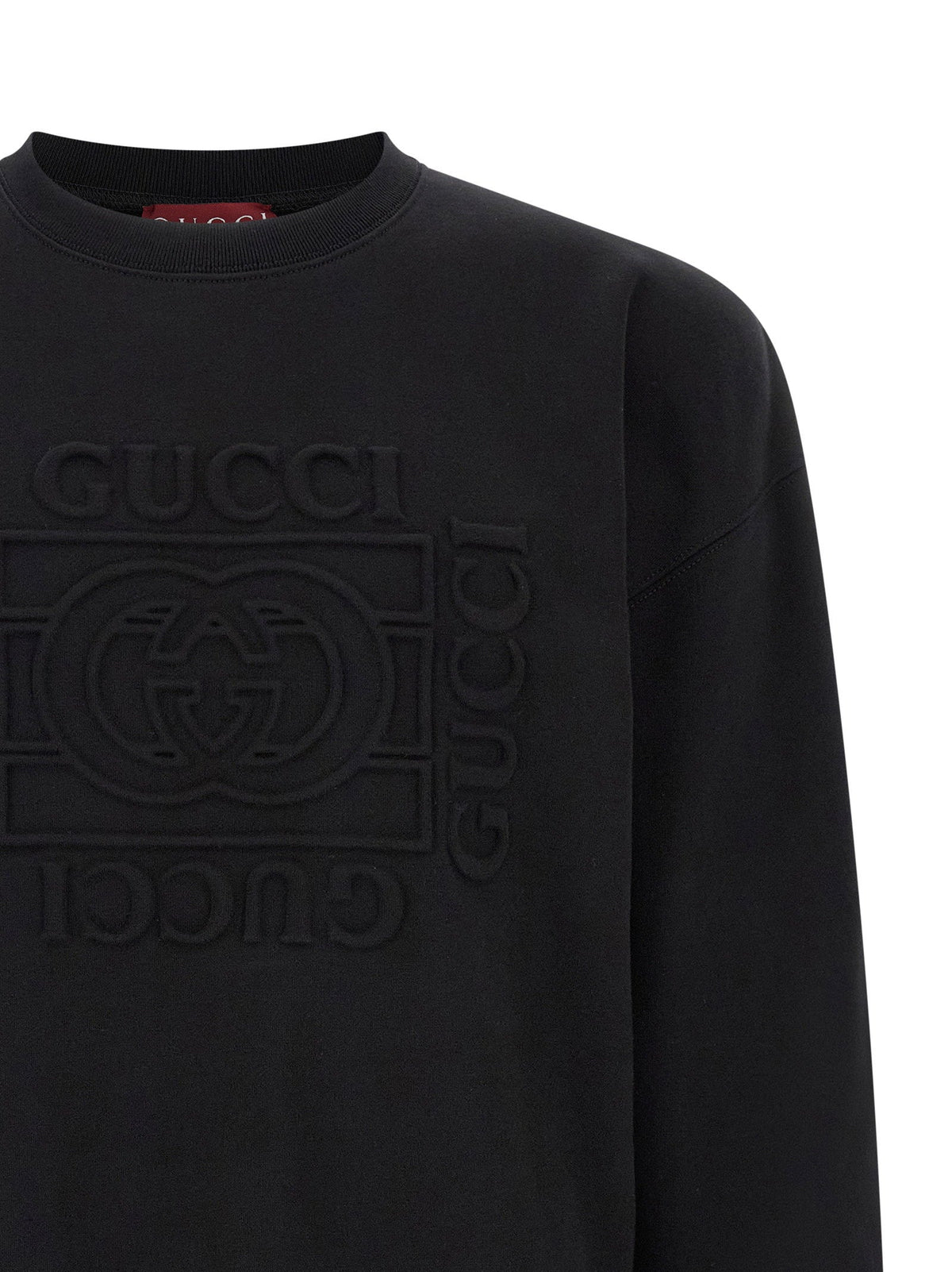 Gucci Incrocio GG Sweatshirt — Black