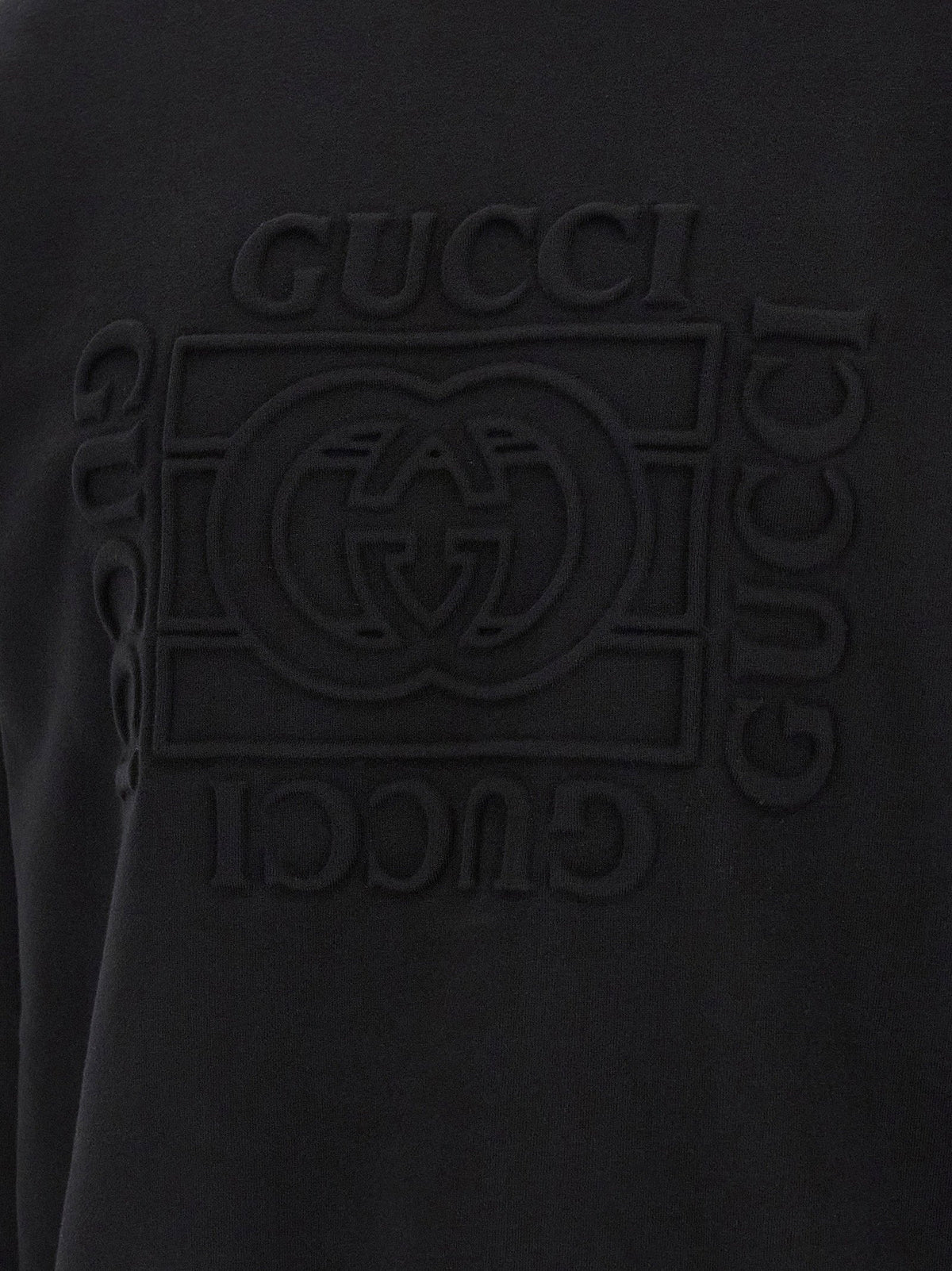 Gucci Incrocio GG Sweatshirt — Black