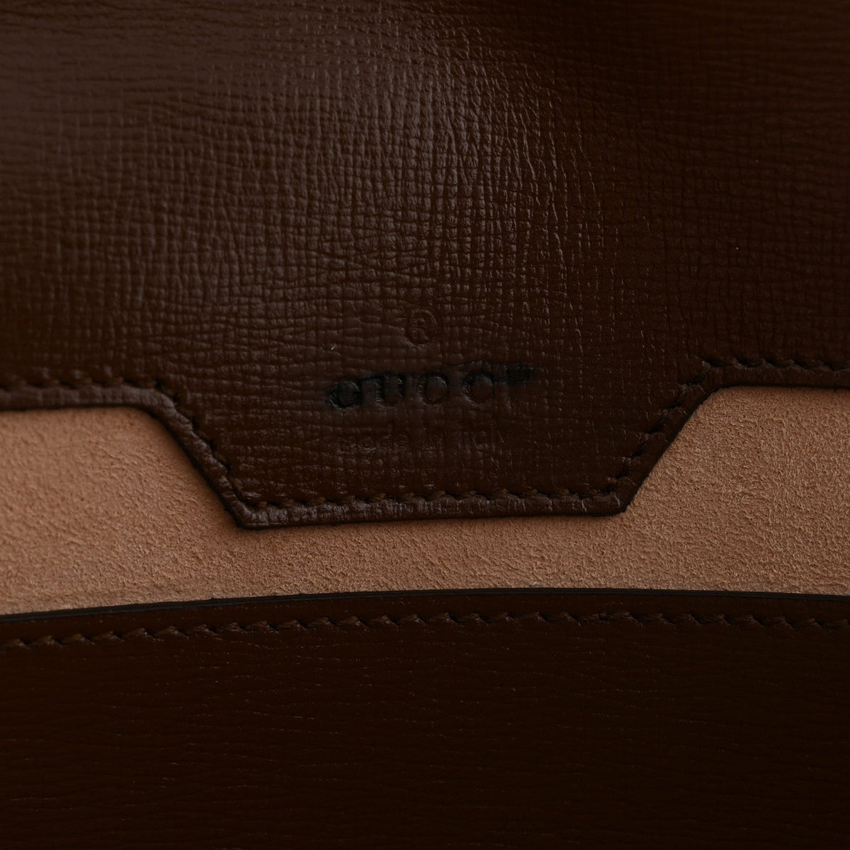 GG Supreme Monogram Azalea Calfskin Web Small Horsebit 1955 Crossbody Bag Beige Ebony Brown Sugar