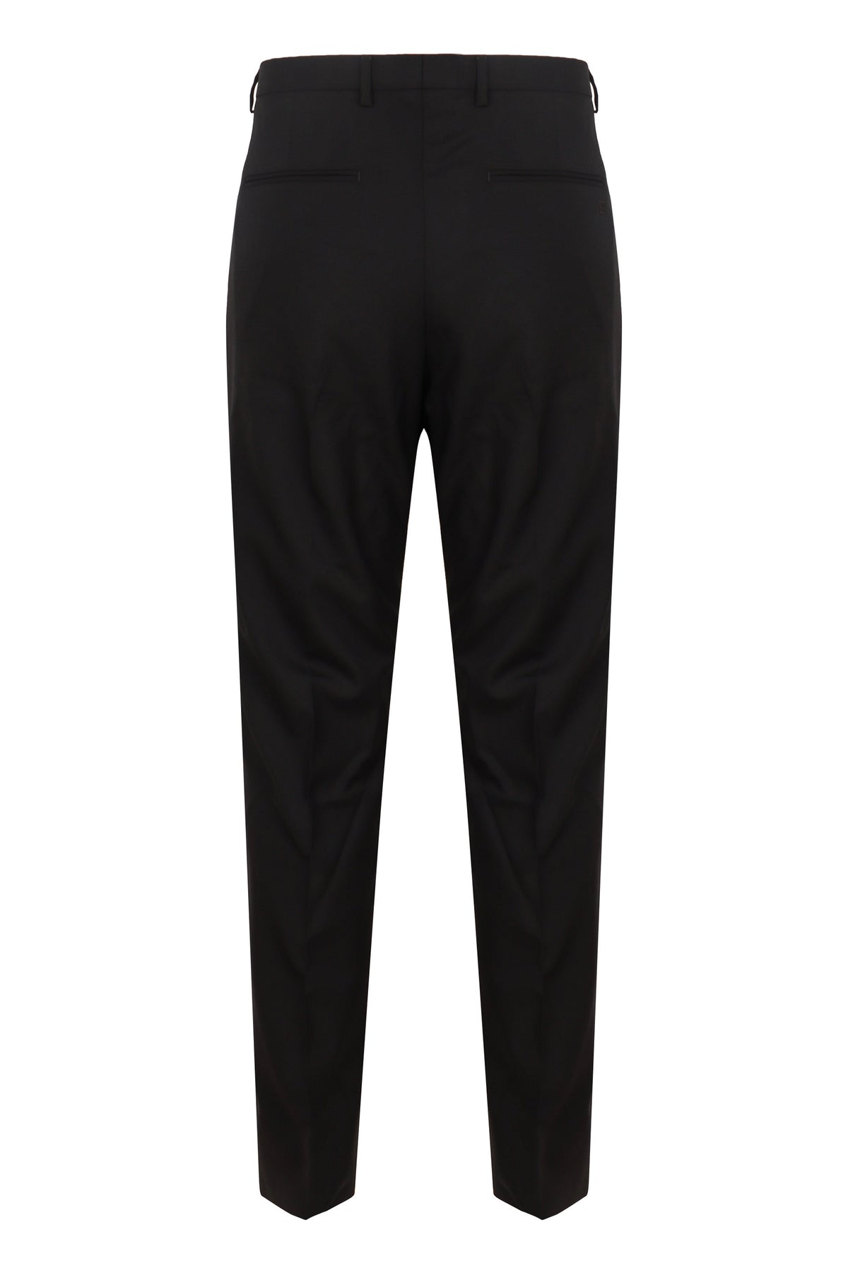 Gucci Tailored Wool Trousers — Black