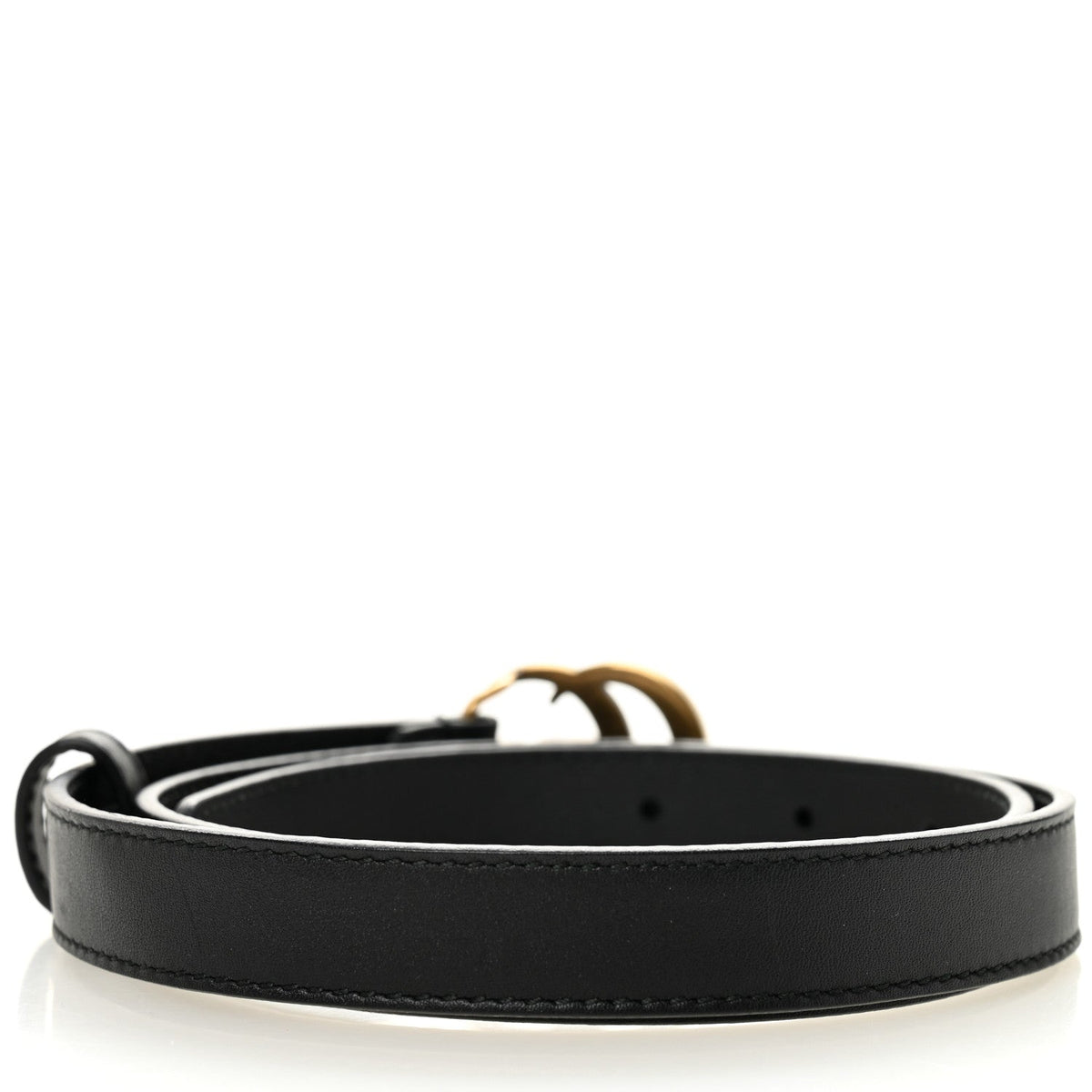 Calfskin Double G 20mm Belt 70 28 Black