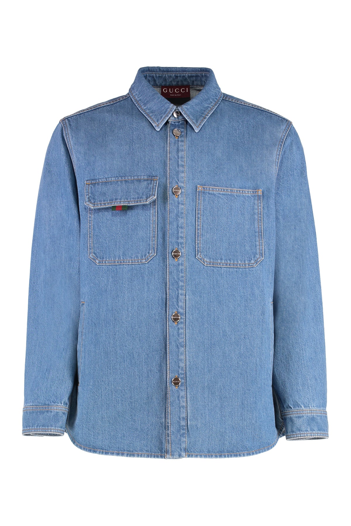 Gucci Denim Shirt — Blue