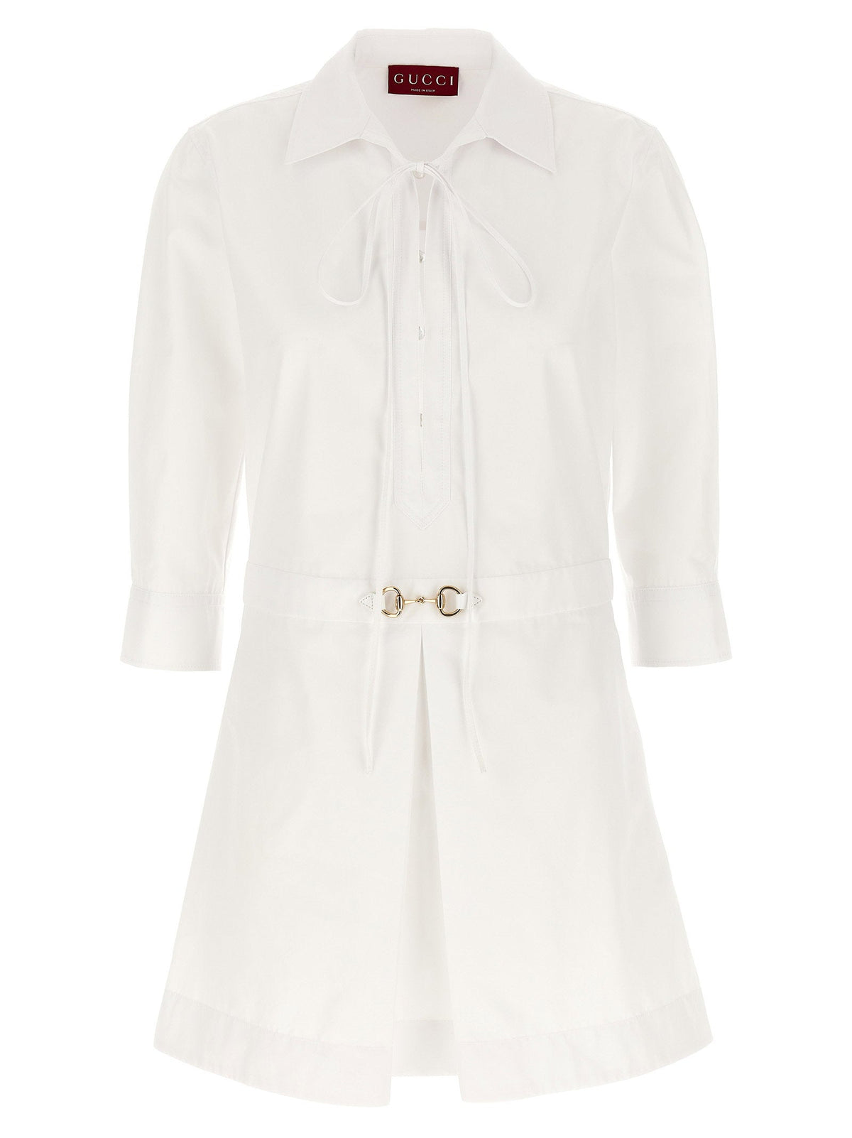 Gucci Morsetto Dress — White