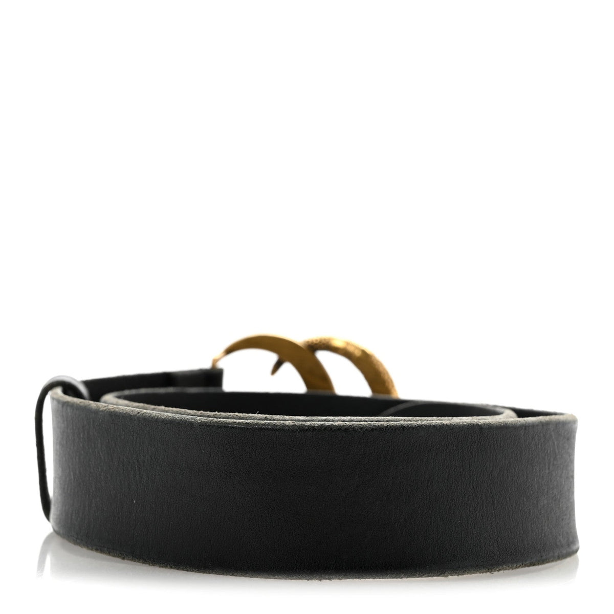 Faded Calfskin Snake Double G Belt 70 28 Black