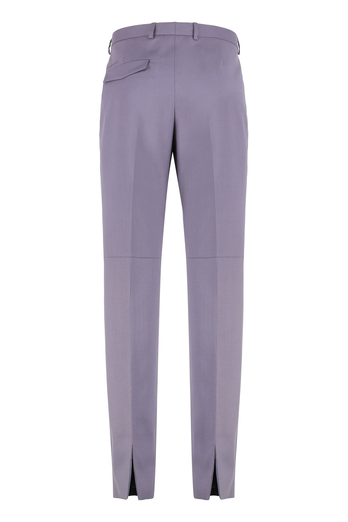 Gucci Wool Gabardine Chinos — Wisteria