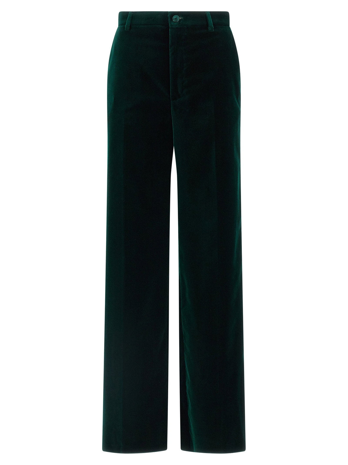 Gucci Velvet Trousers — Green