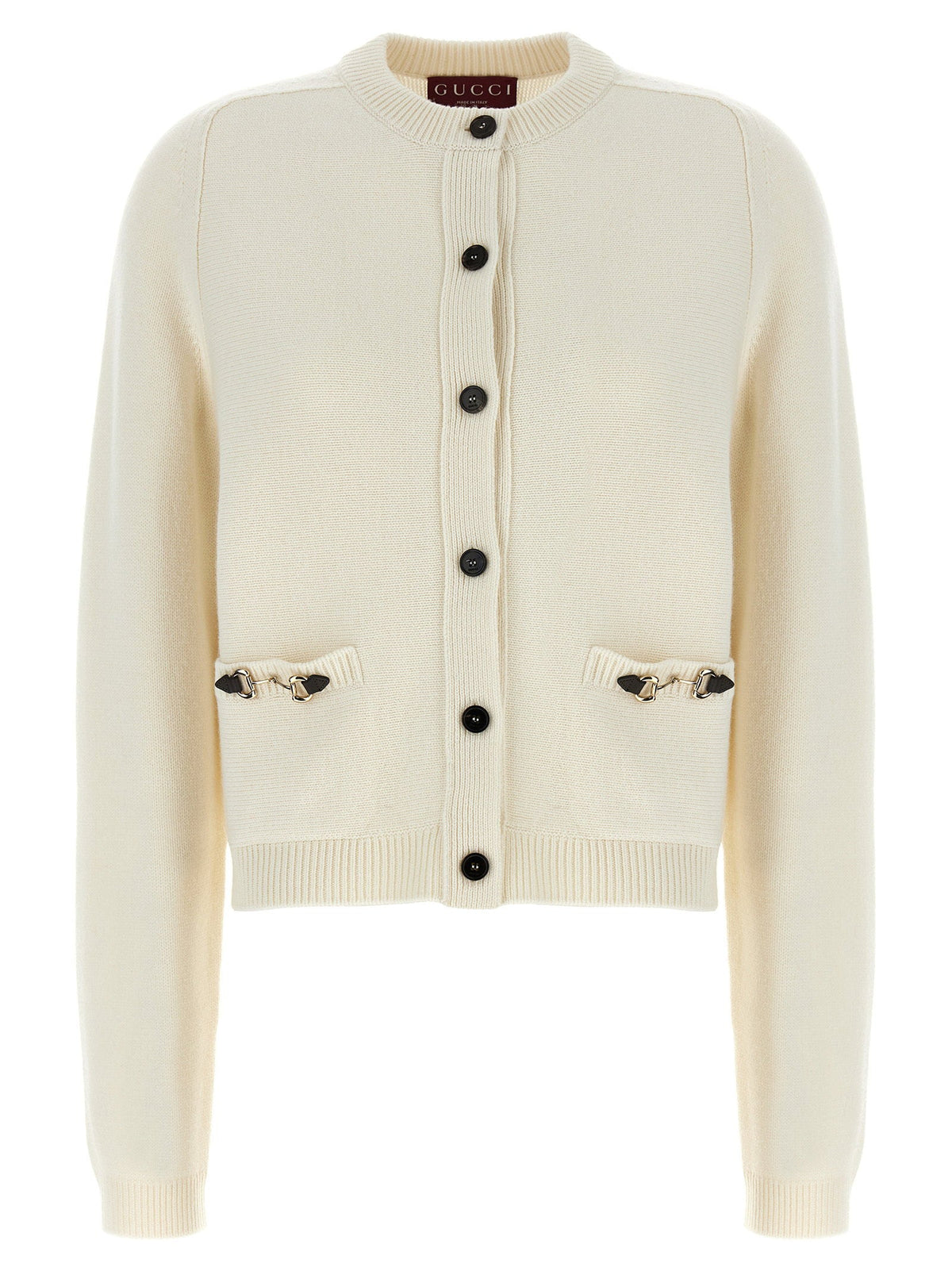 Gucci Morsetto Cardigan — Cream