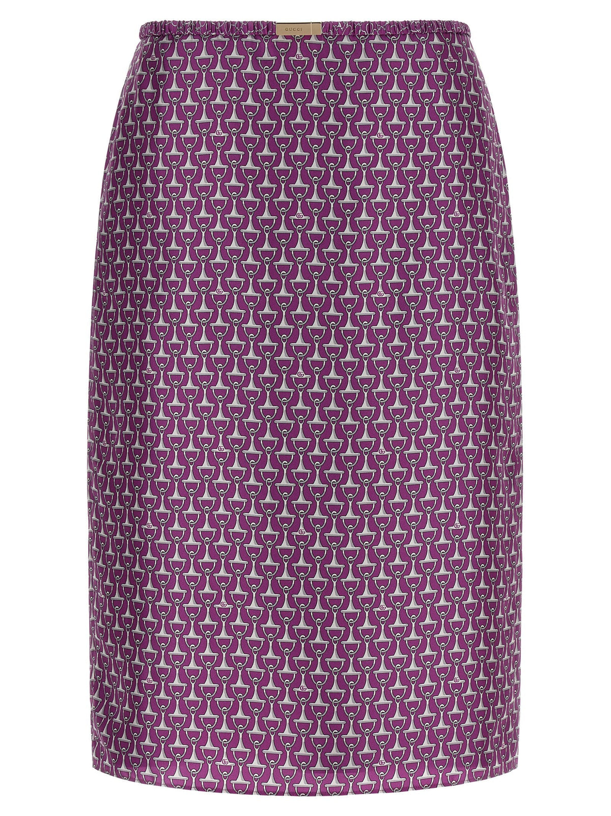 Gucci Morsetto Skirt — Purple