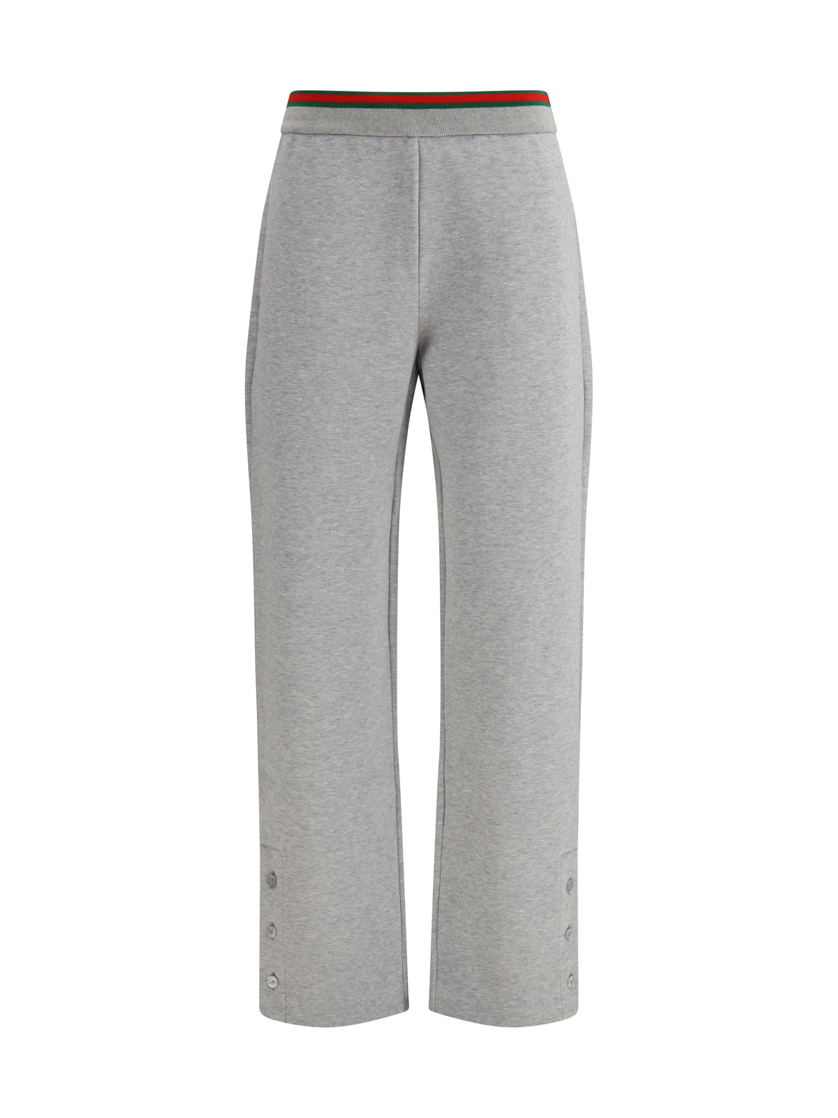 Gucci Cotton Jersey Joggers — Gray