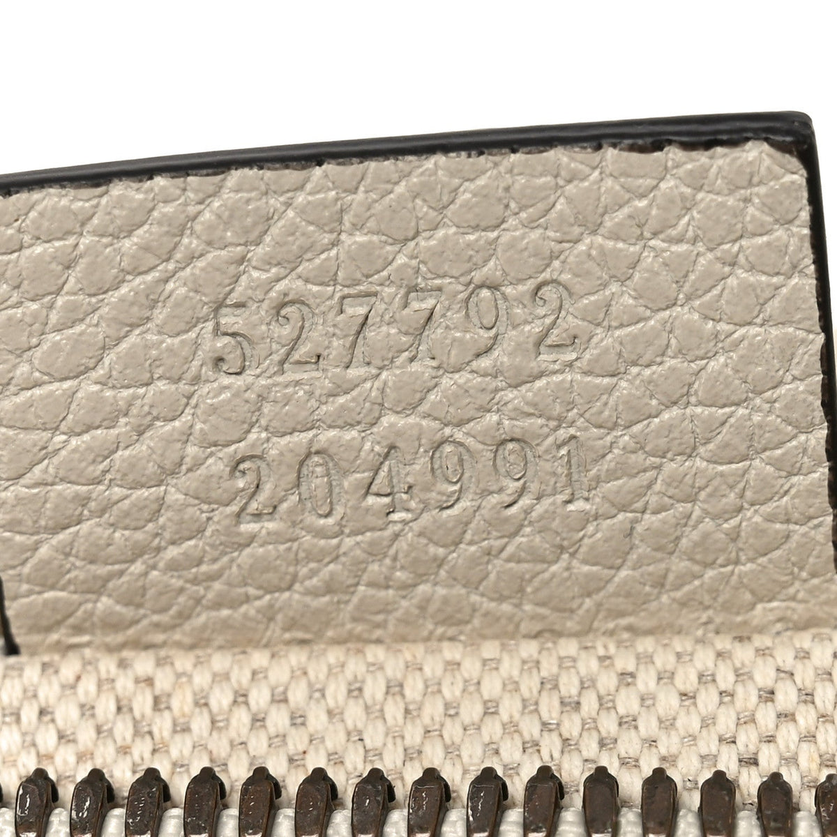 Grained Calfskin Small Logo Belt Bag White