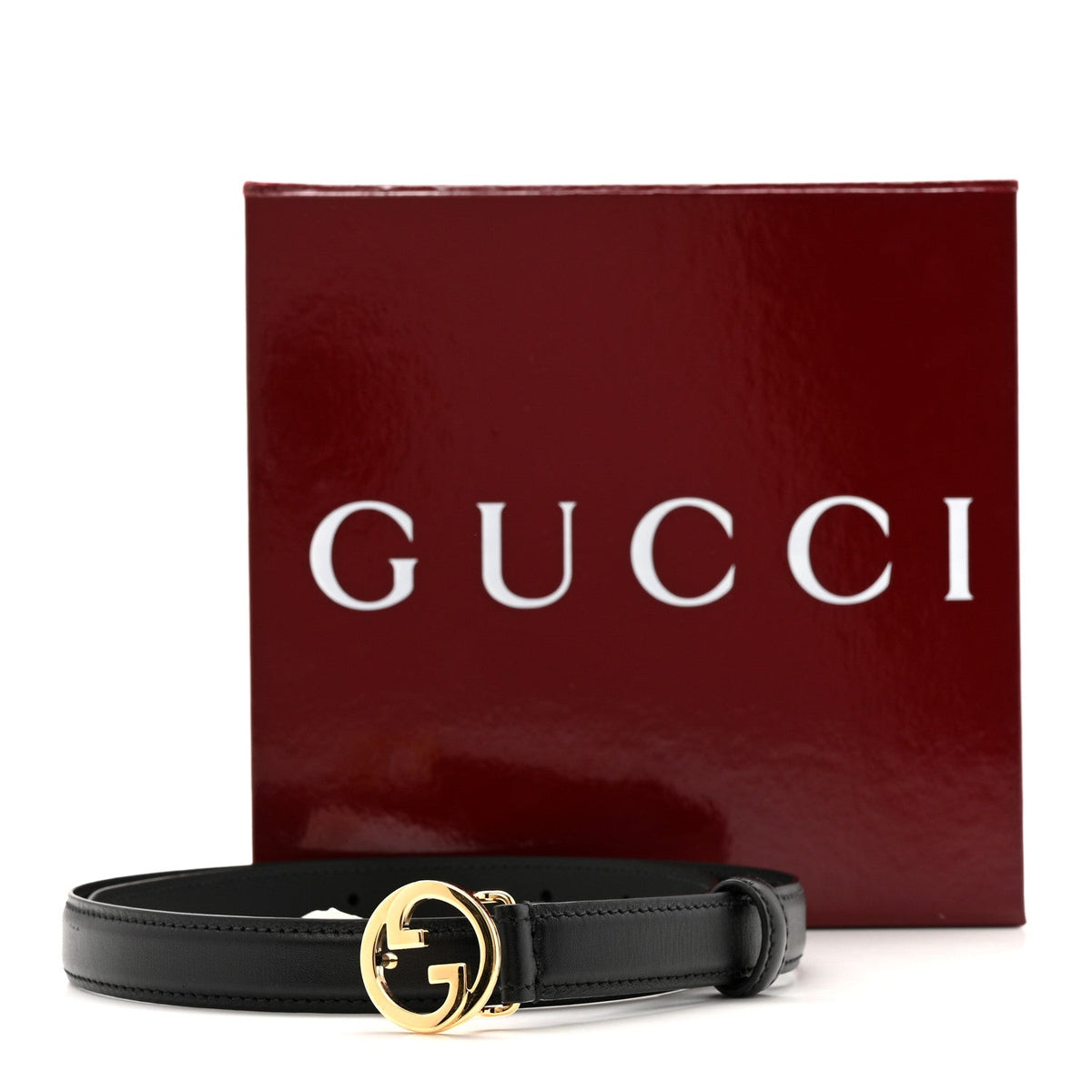 Ciny Lux Calfskin Blondie 20mm Belt 70 28 Black