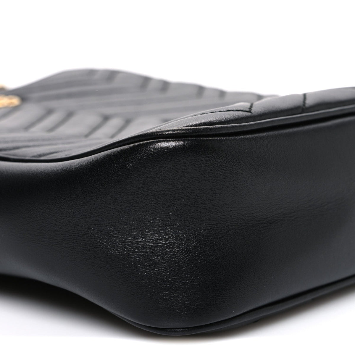 Calfskin Matelasse GG Marmont Travel Bag Black