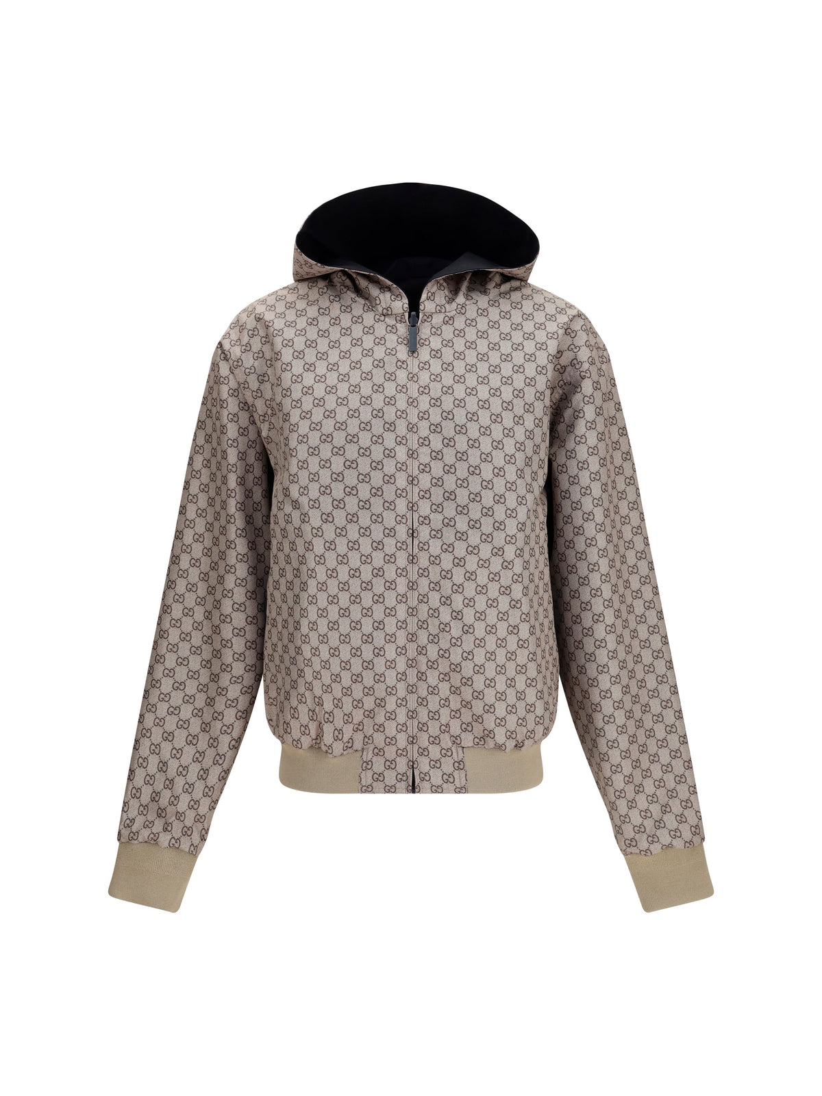 Gucci Reversible Zip Jacket — Black