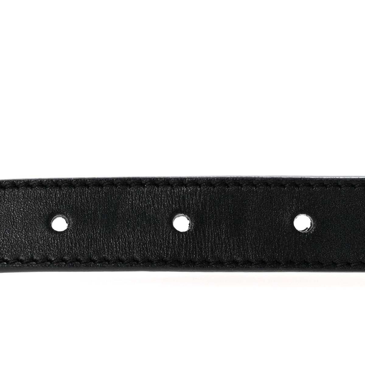 Calfskin Double G 20mm Belt 80 32 Black
