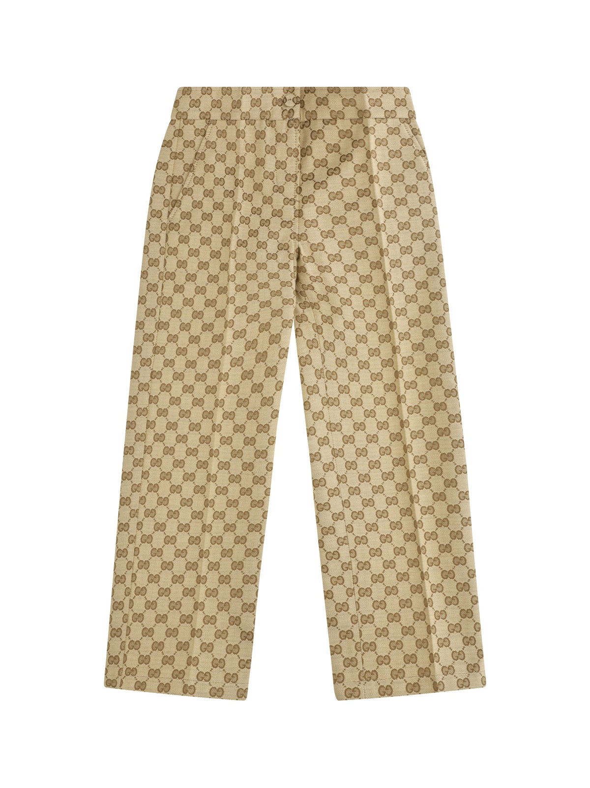 Gucci GG Trousers — Beige