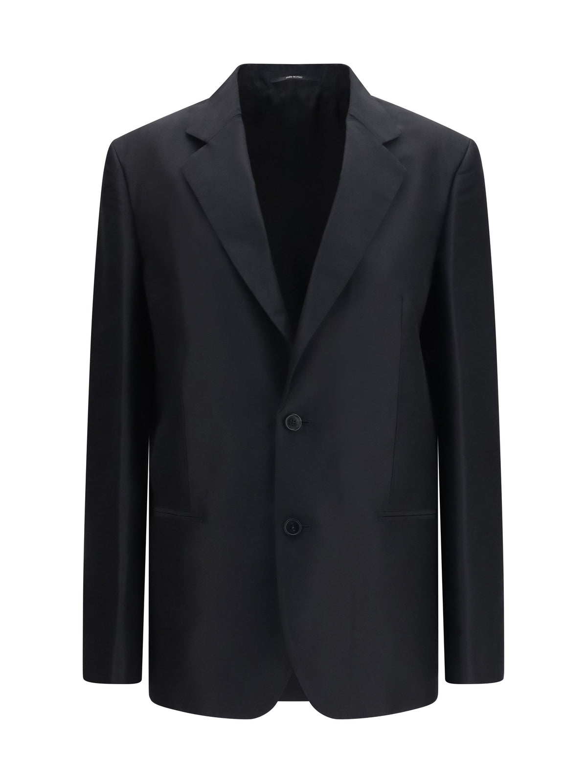Gucci Silk Faille Blazer — Black
