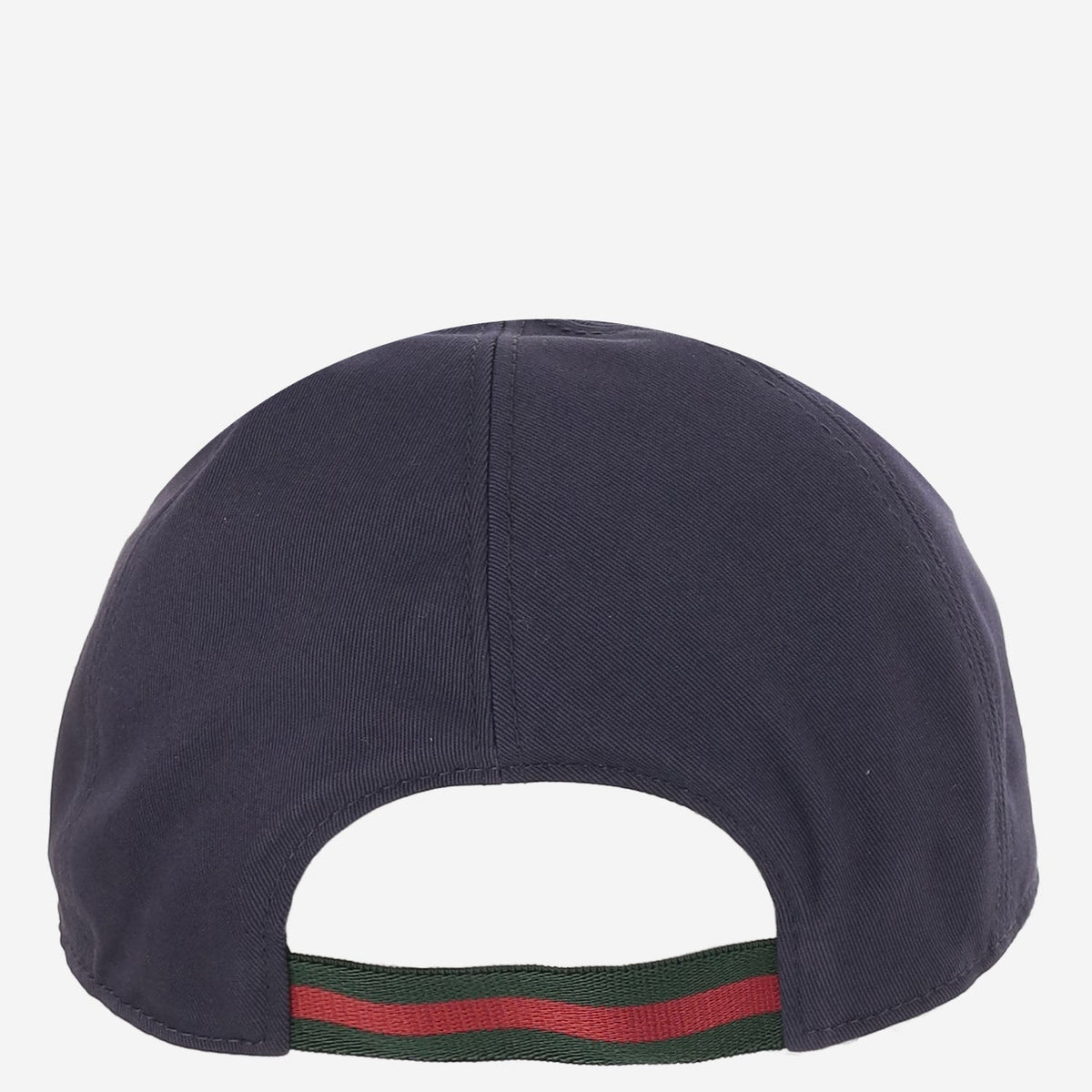 Gucci 871372 Logo-Embroidered Cotton Baseball Cap — Navy