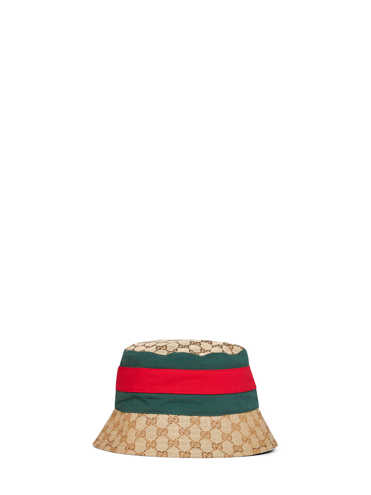 Gucci 8757424HBKJ9666 GG Canvas Bucket Hat — Beige