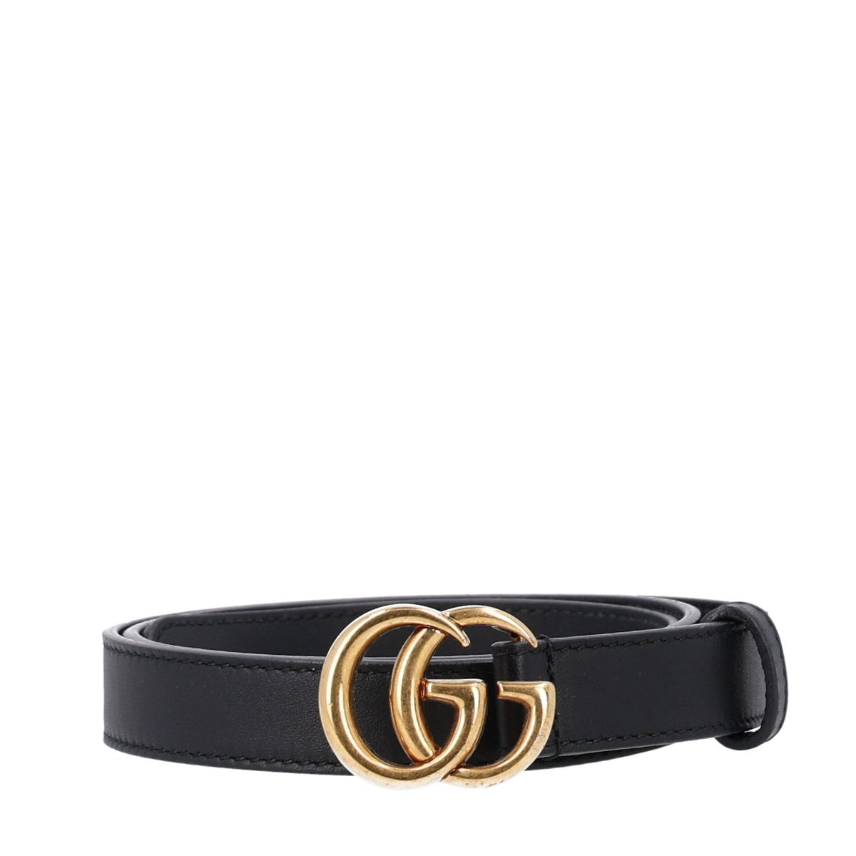 Calfskin Double G 20mm Belt 75 30 Black