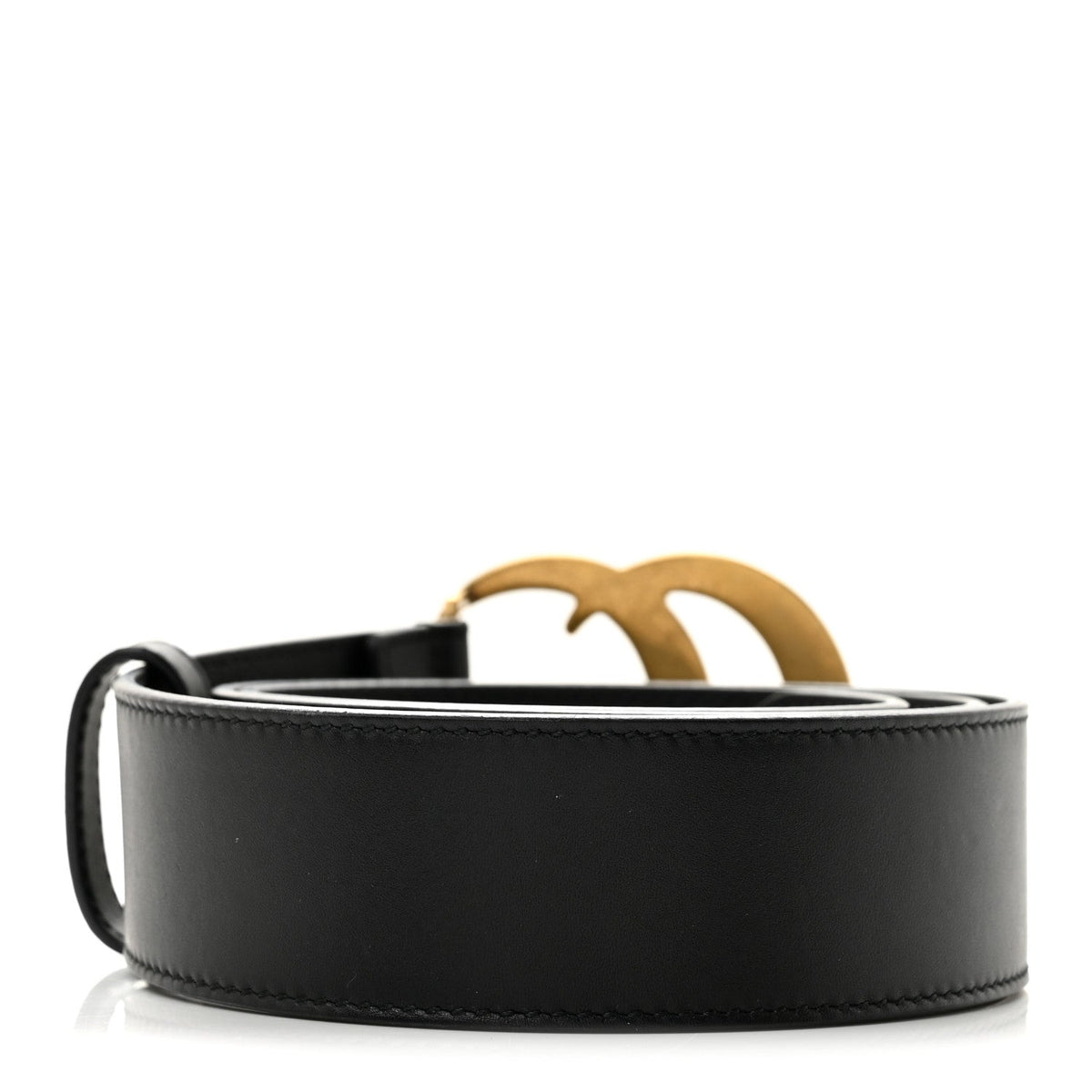 Calfskin Double G 30mm Belt 80 32 85 34 Black