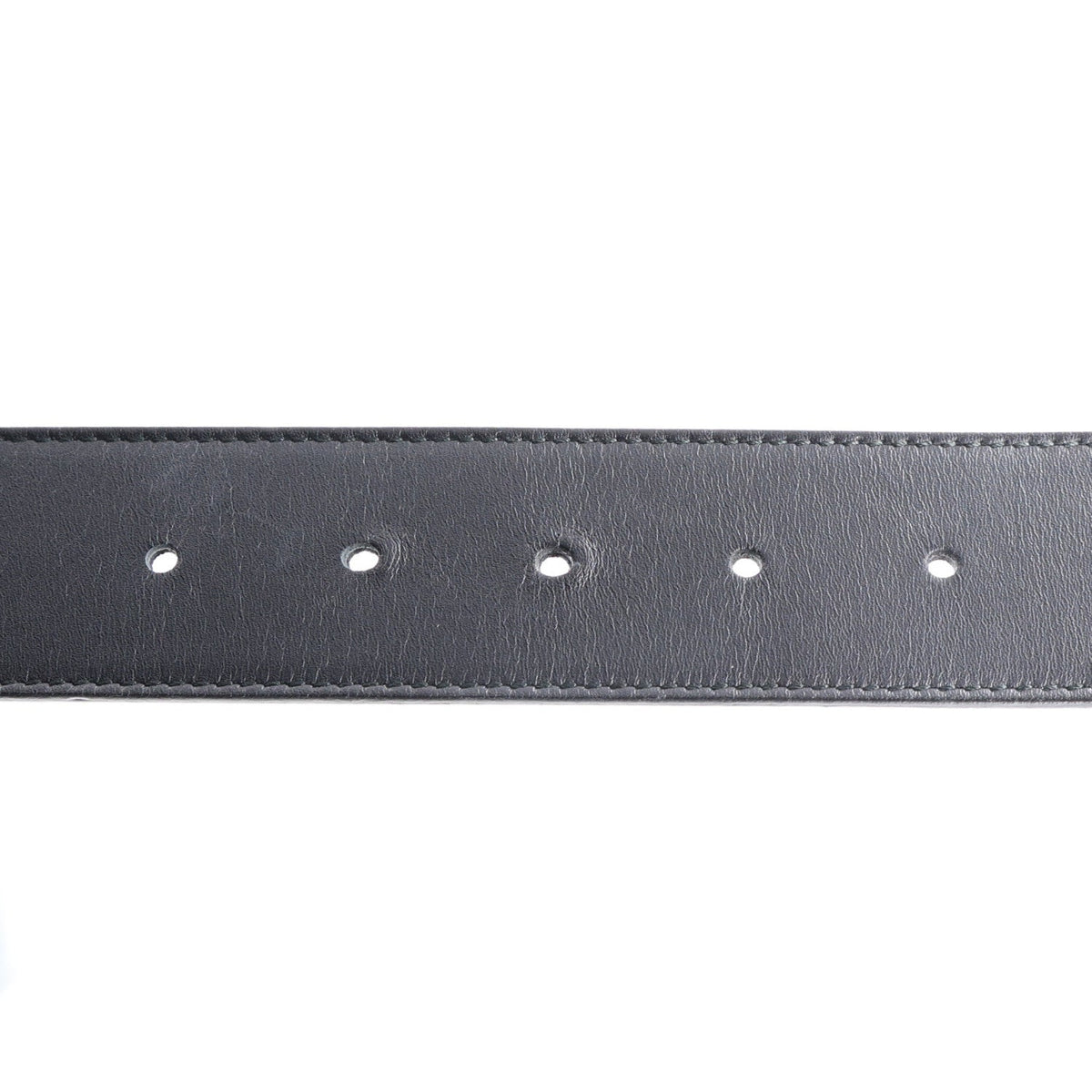 Moon Calfskin Torchon Double G 40mm Belt 90 36 Black